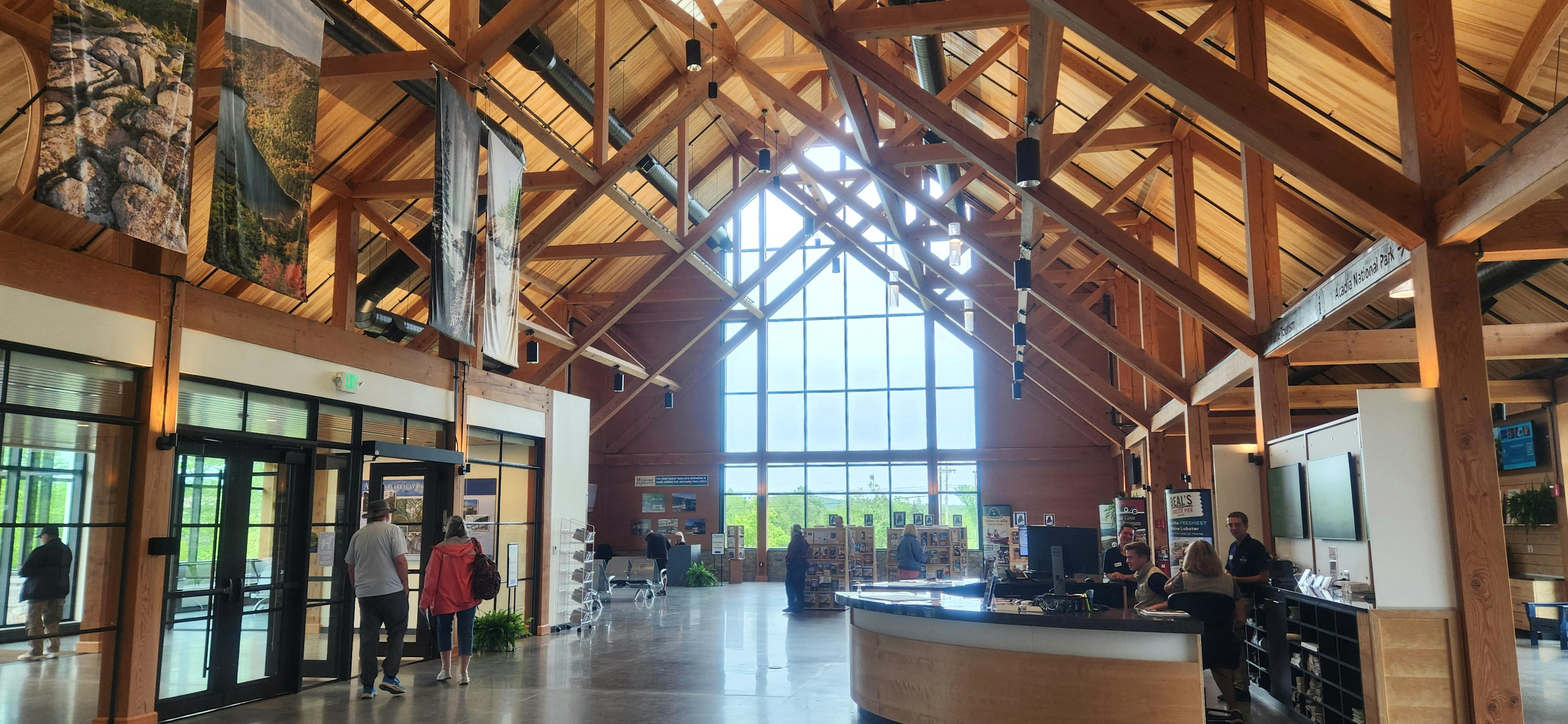 The Acadia Gateway Center is 2.2 miles from Ellies RV spot. Park your car or rig and take the free bus to ANP.