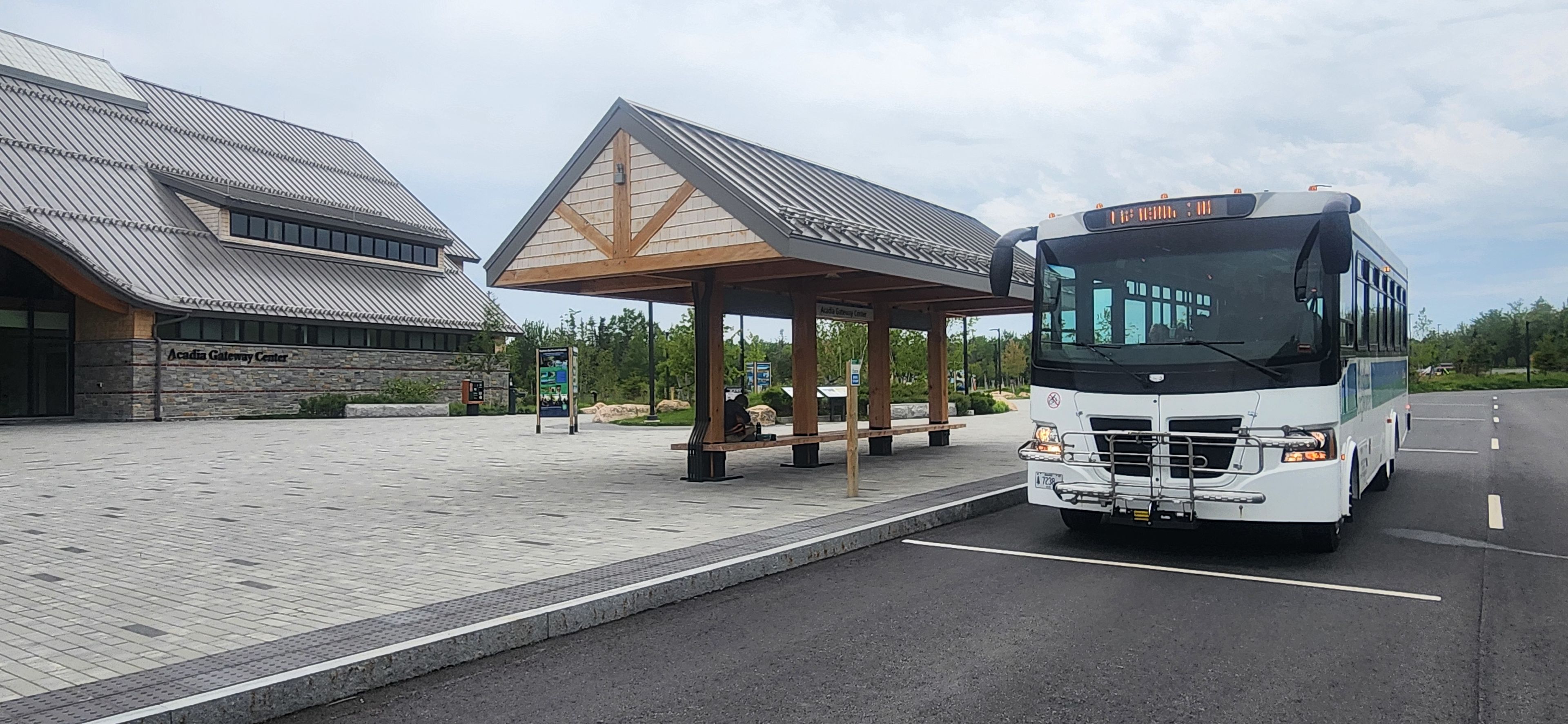 The Acadia Gateway Center is 2.2 miles from Ellies RV spot. Park your car or rig and take the free bus to ANP.