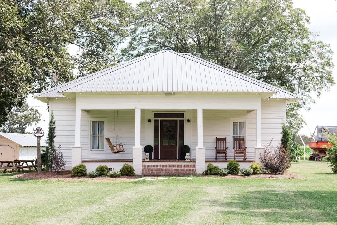 Bennie’s House sits on the center of the property.