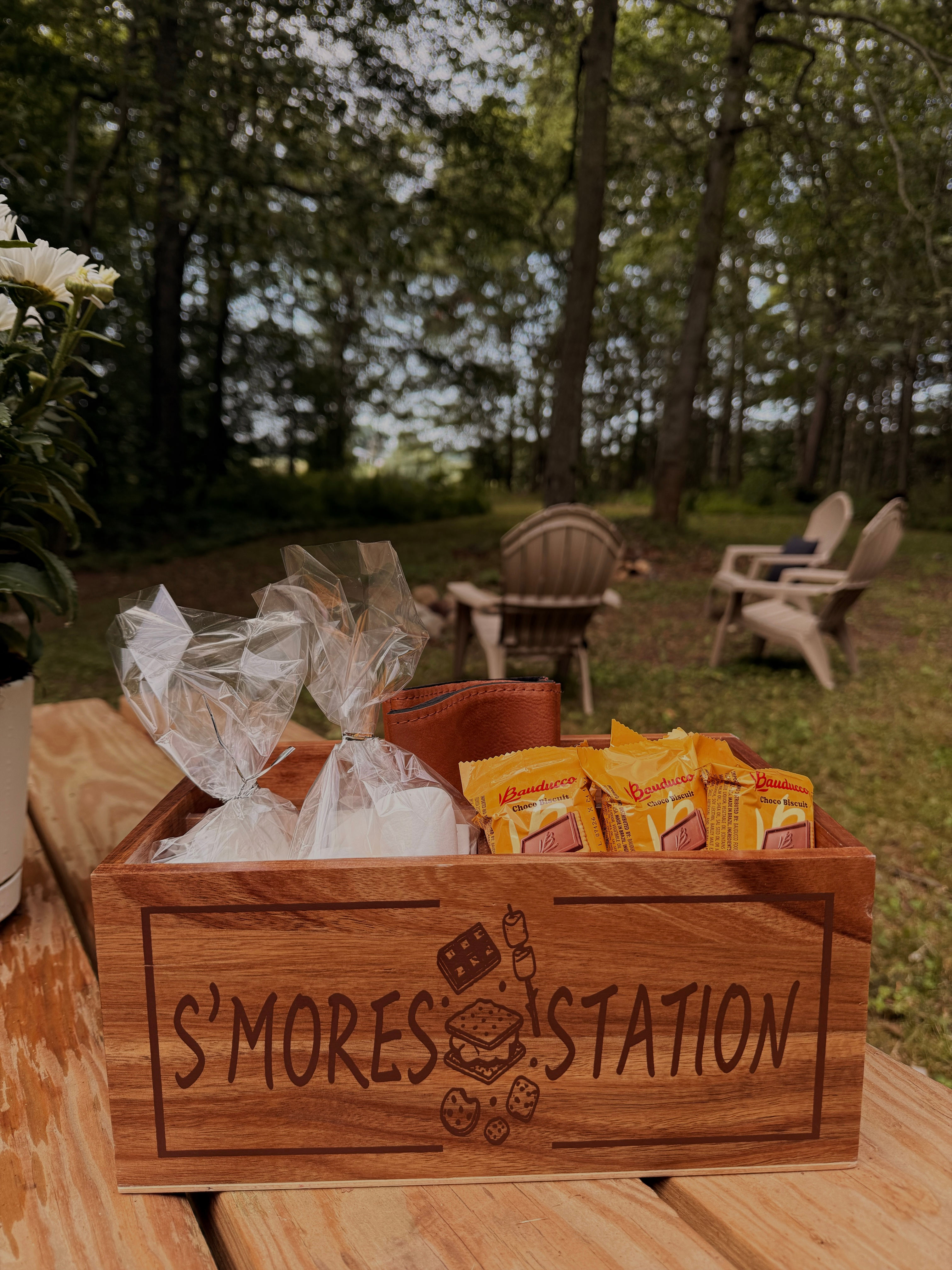 Smore goodie box upon request 