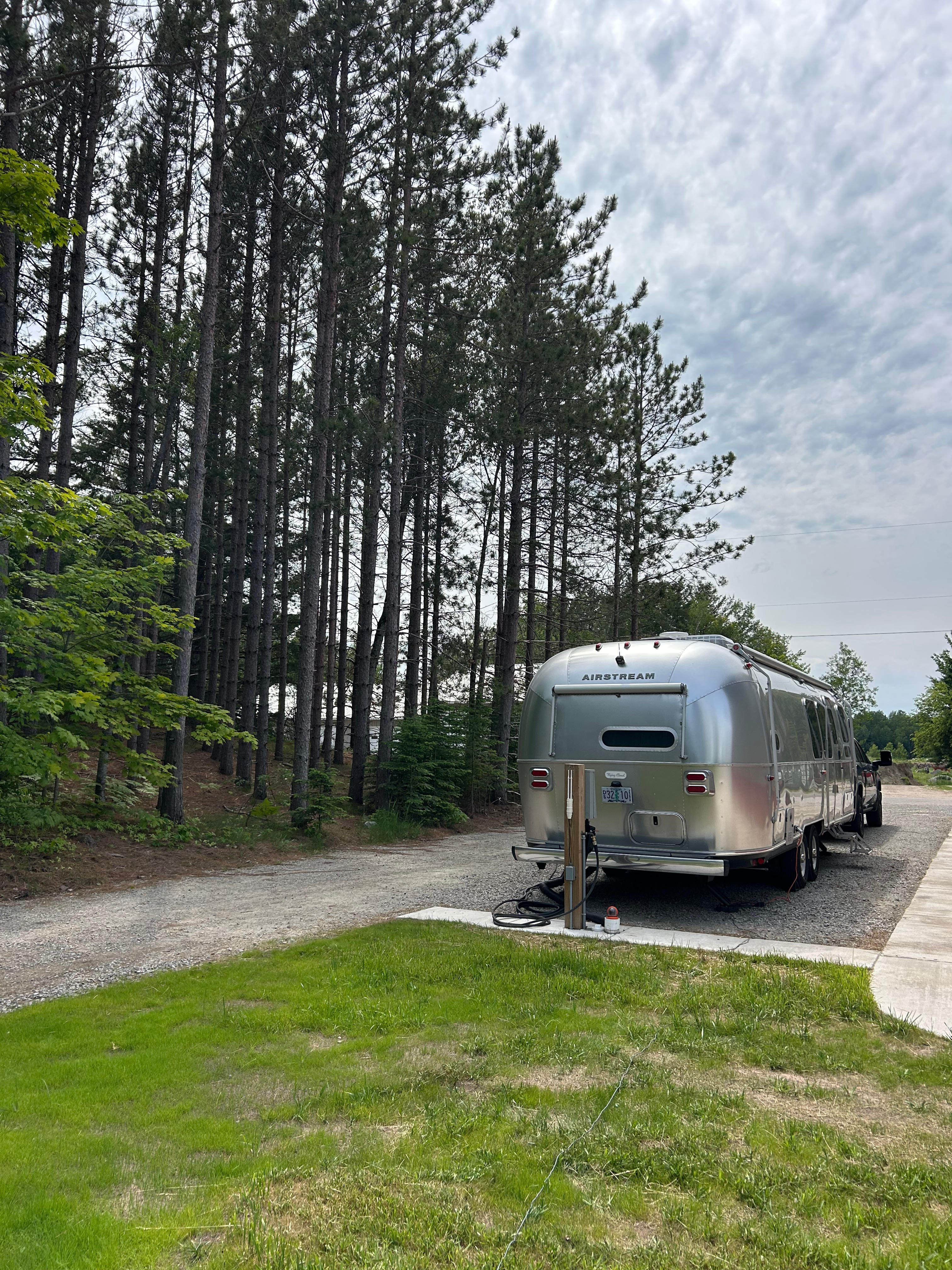 Full RV Hookup by Lake Superior