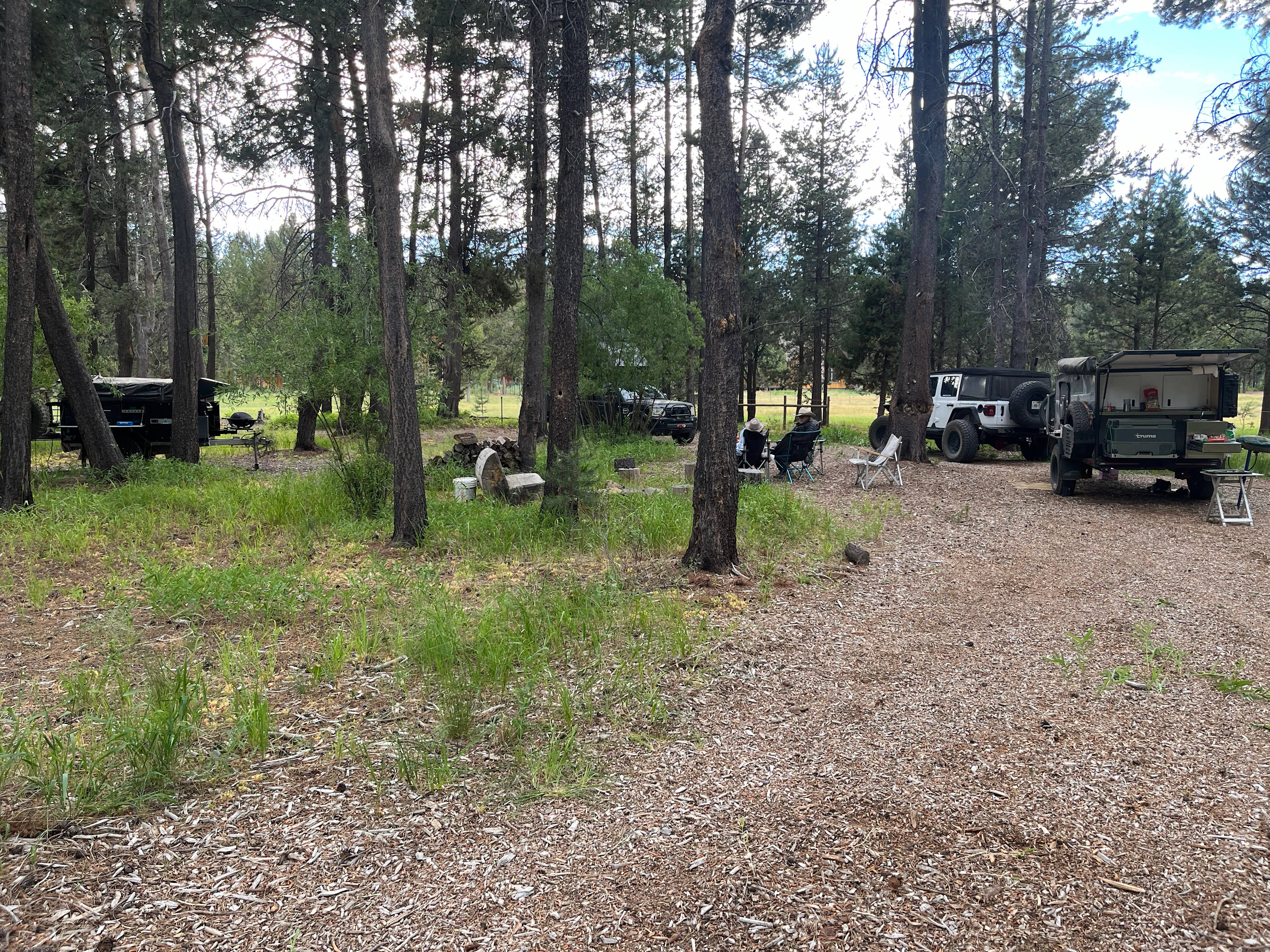 Plenty of room for multiple rigs