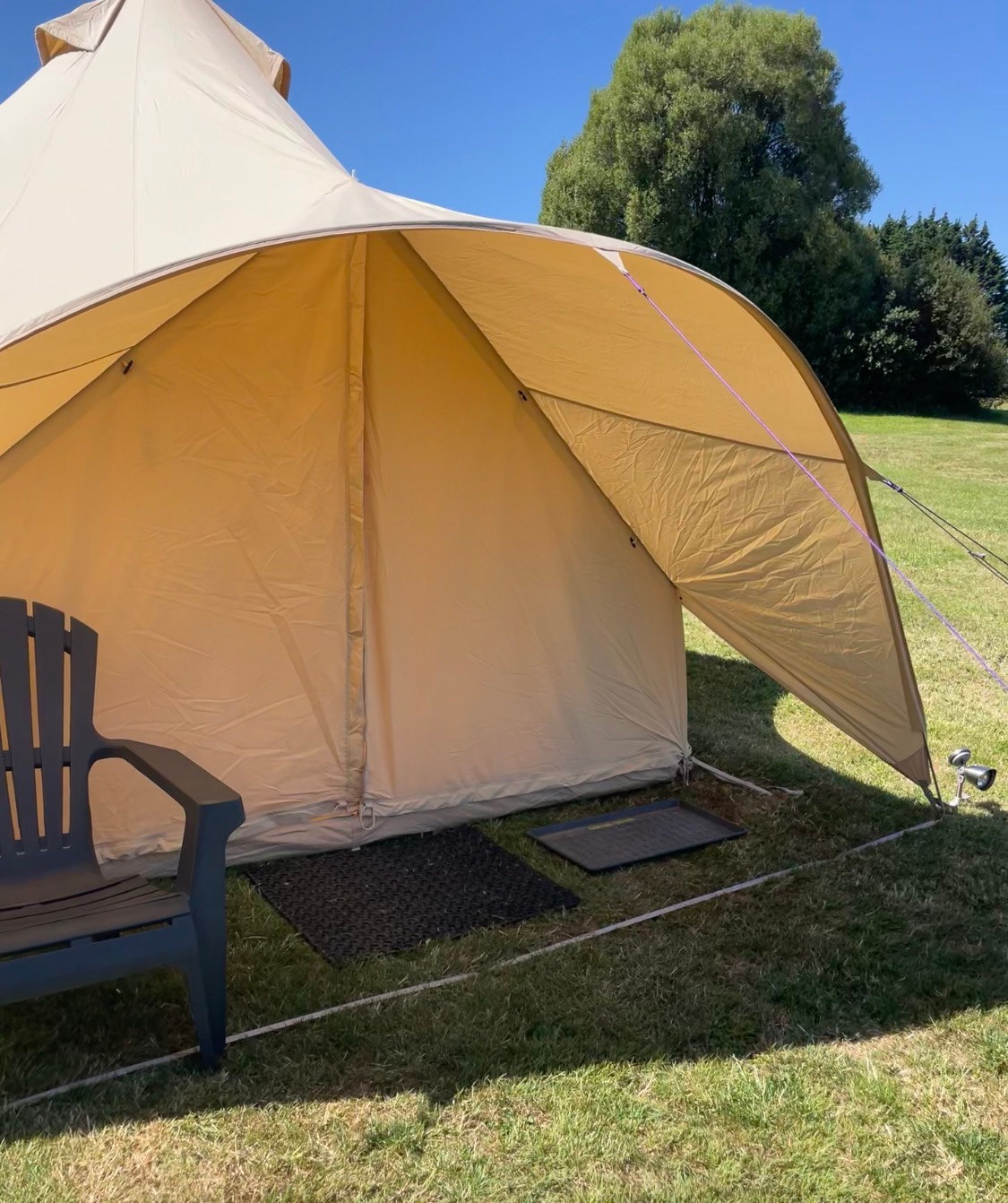 Andrea's Farm Breaks Bell Tent