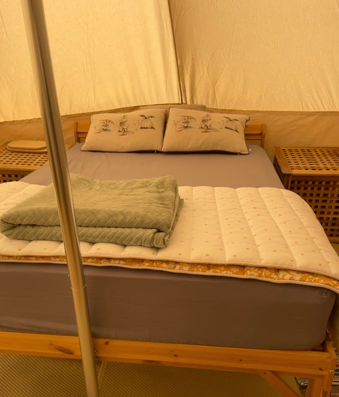 Andrea's Farm Breaks Bell Tent