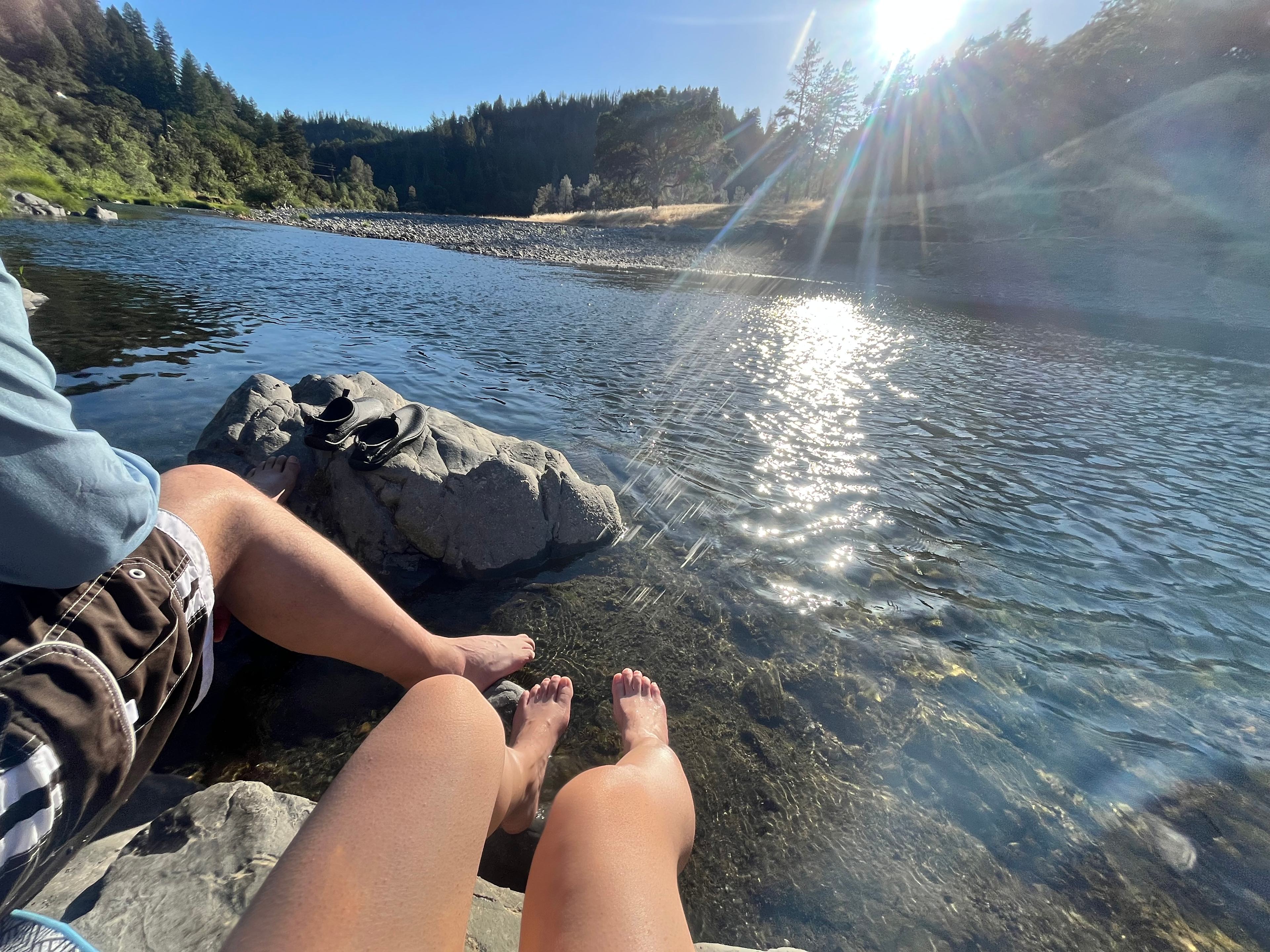 Eel River by Hearst Bridge