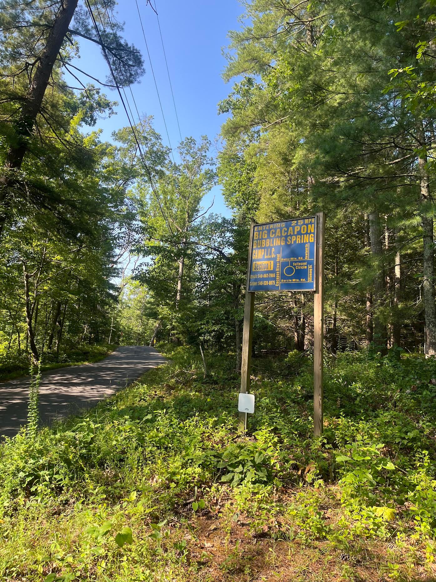 Big Cacapon Bubbling Spring Camp