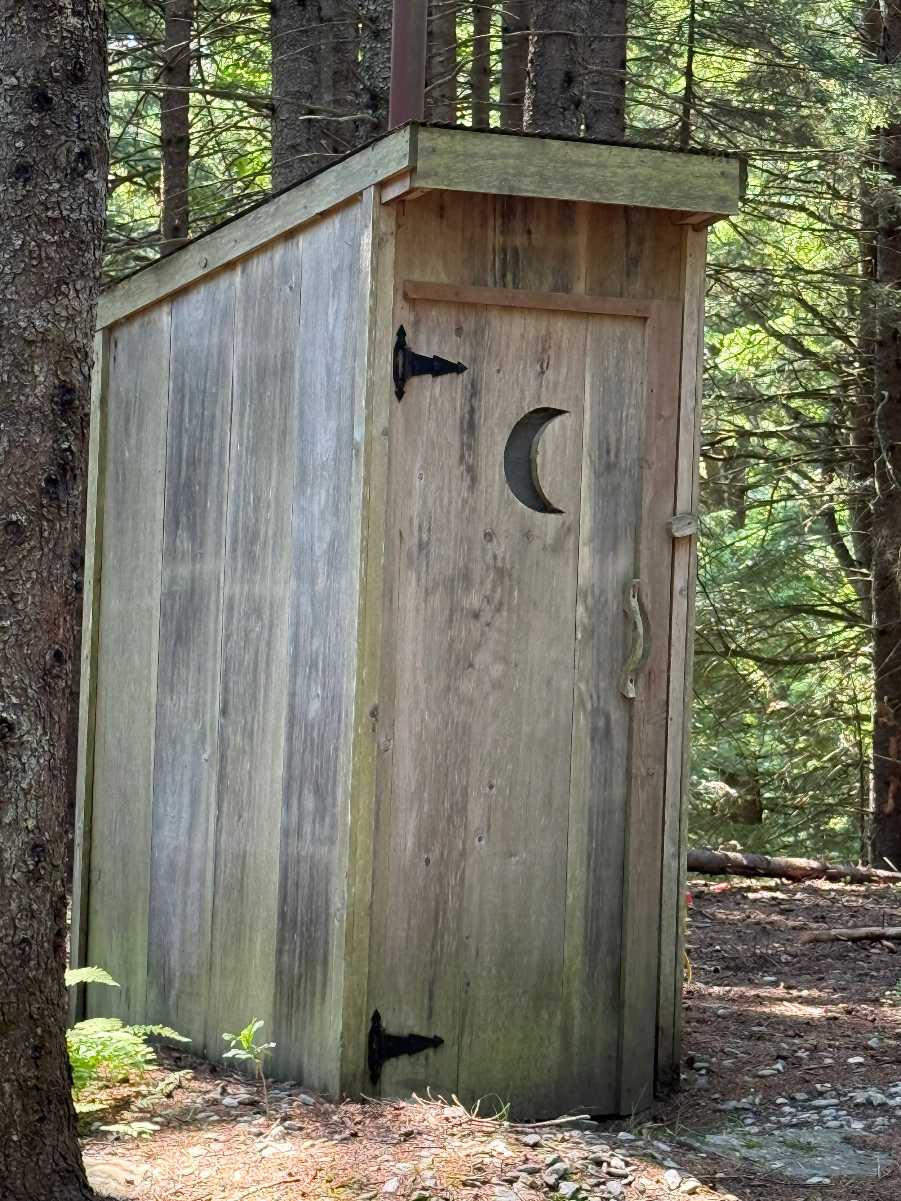 The outhouse 
