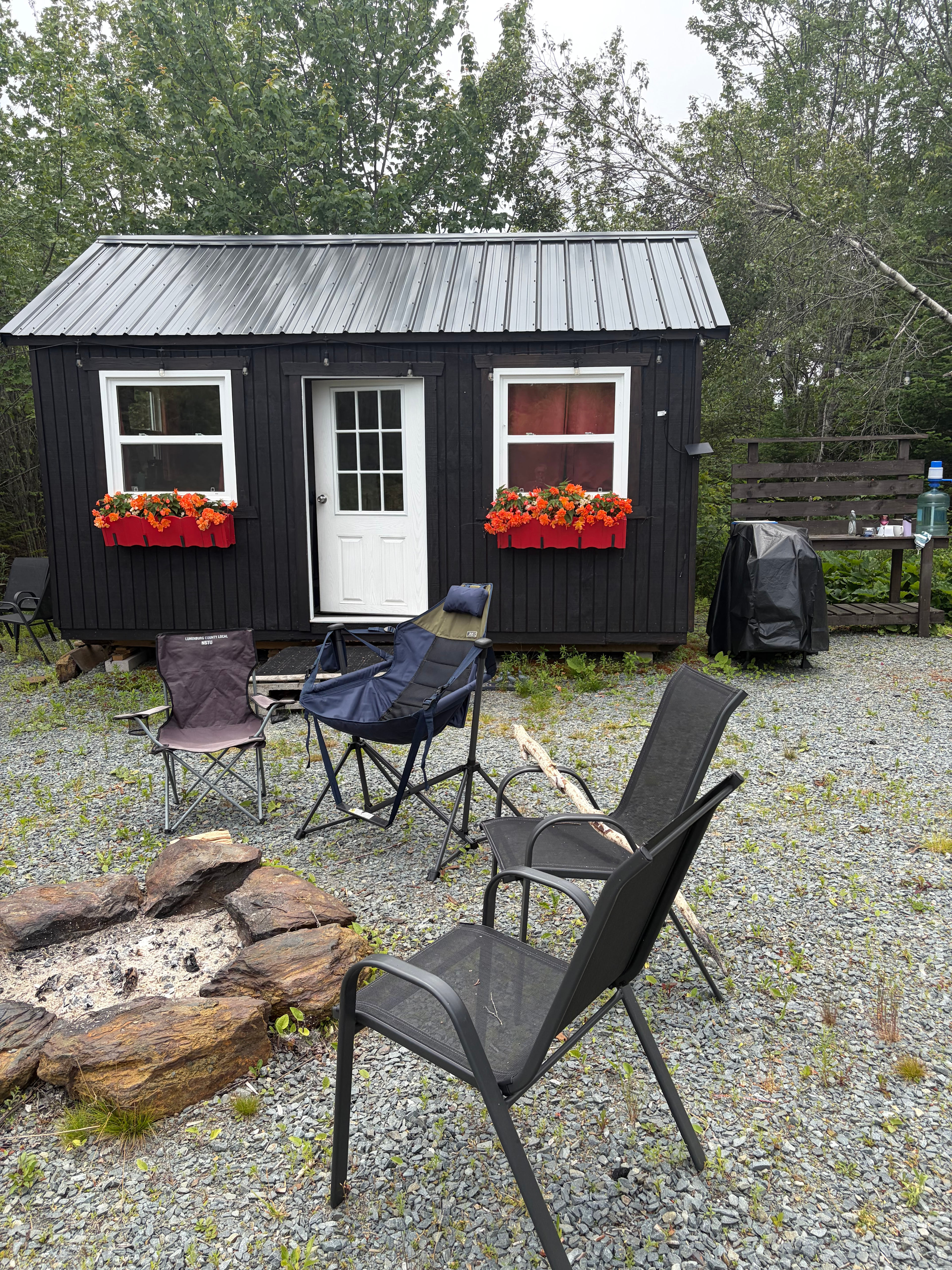 The Landing Cabin.