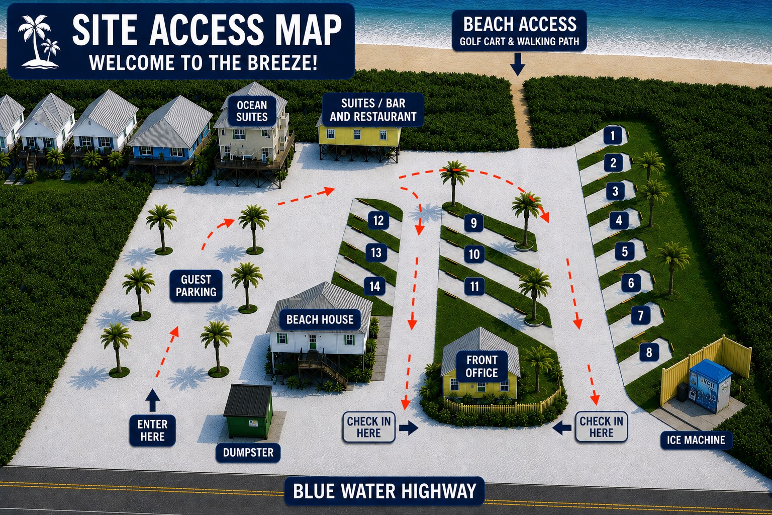 The Breeze Beachfront Resort