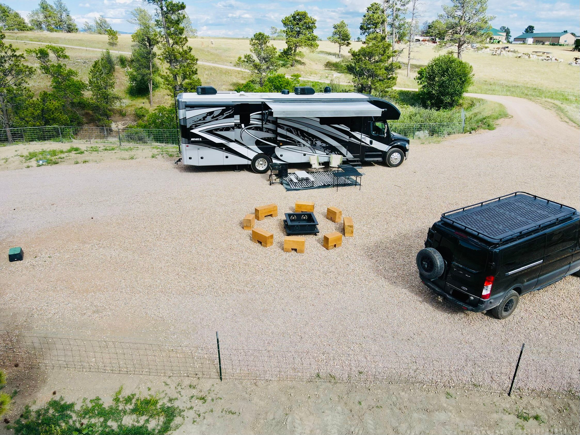 Canyon Campsite at Devils Tower