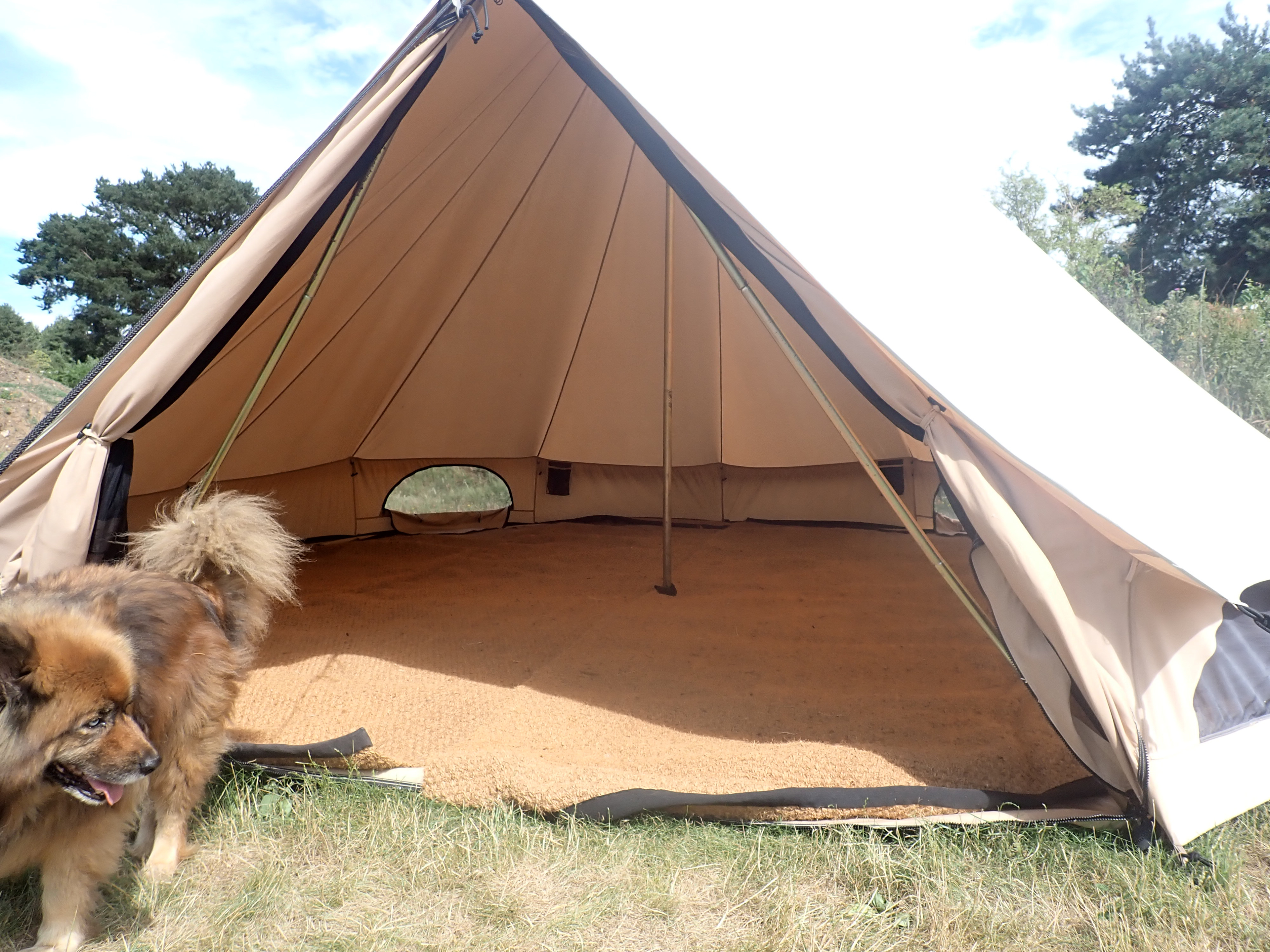 holistic woods bell tents