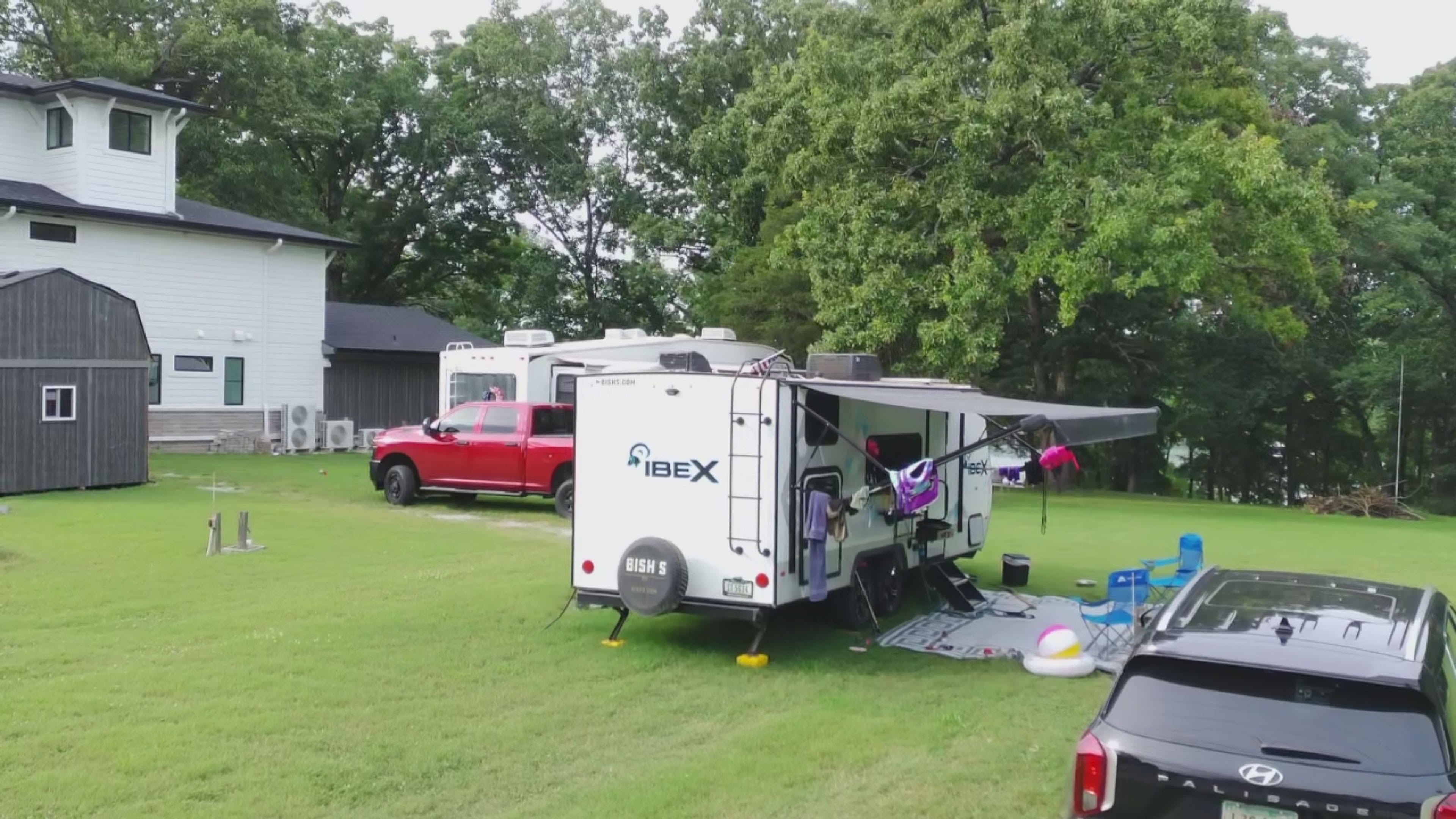 Camping on Coney