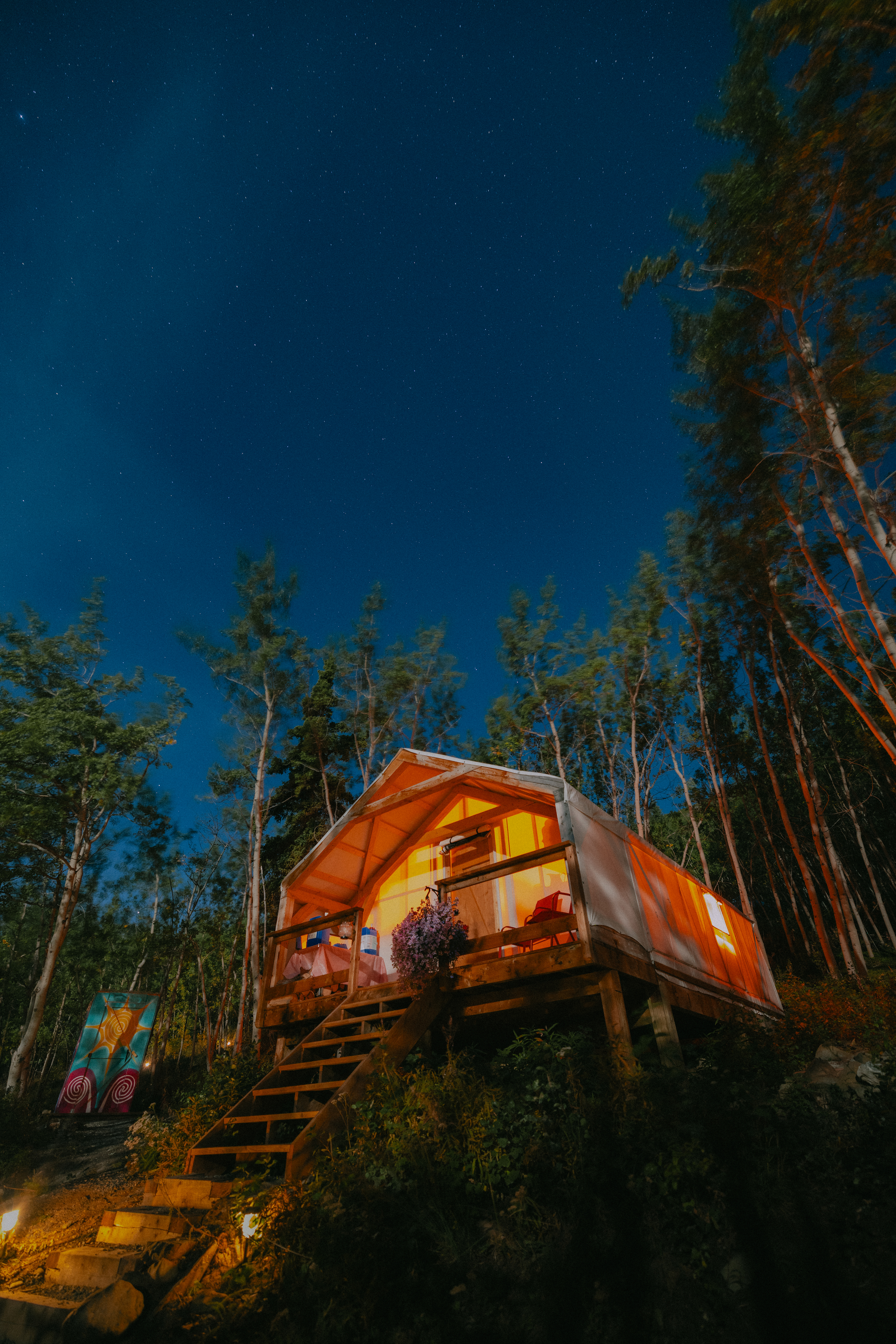 Cabins Over Crag Lake
