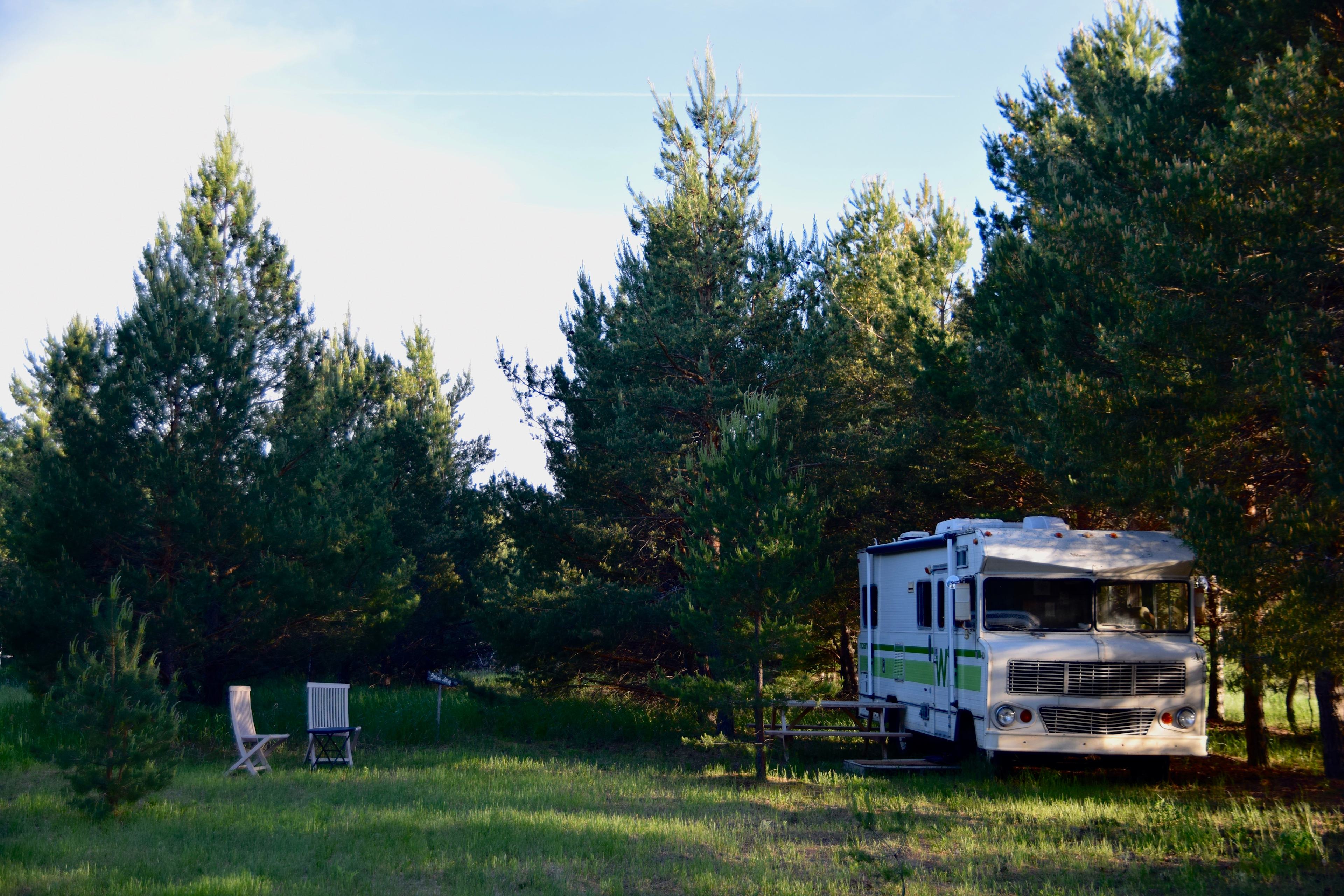 Vintage RV on Herb Farm by the Beach