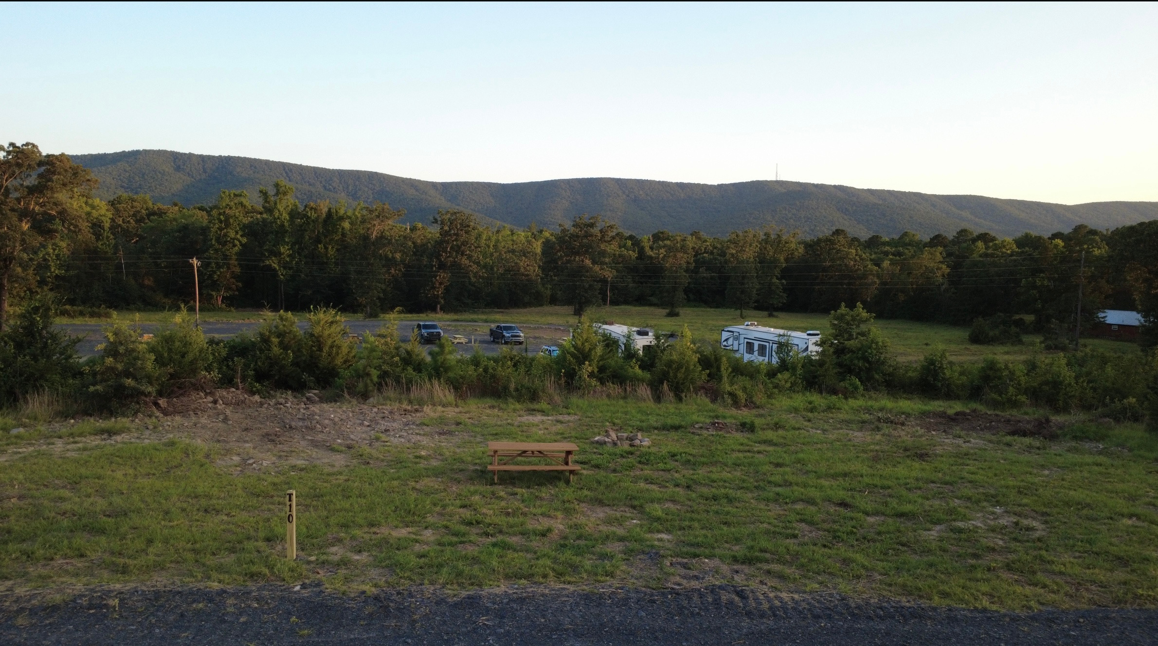 Awesome view from tent spots