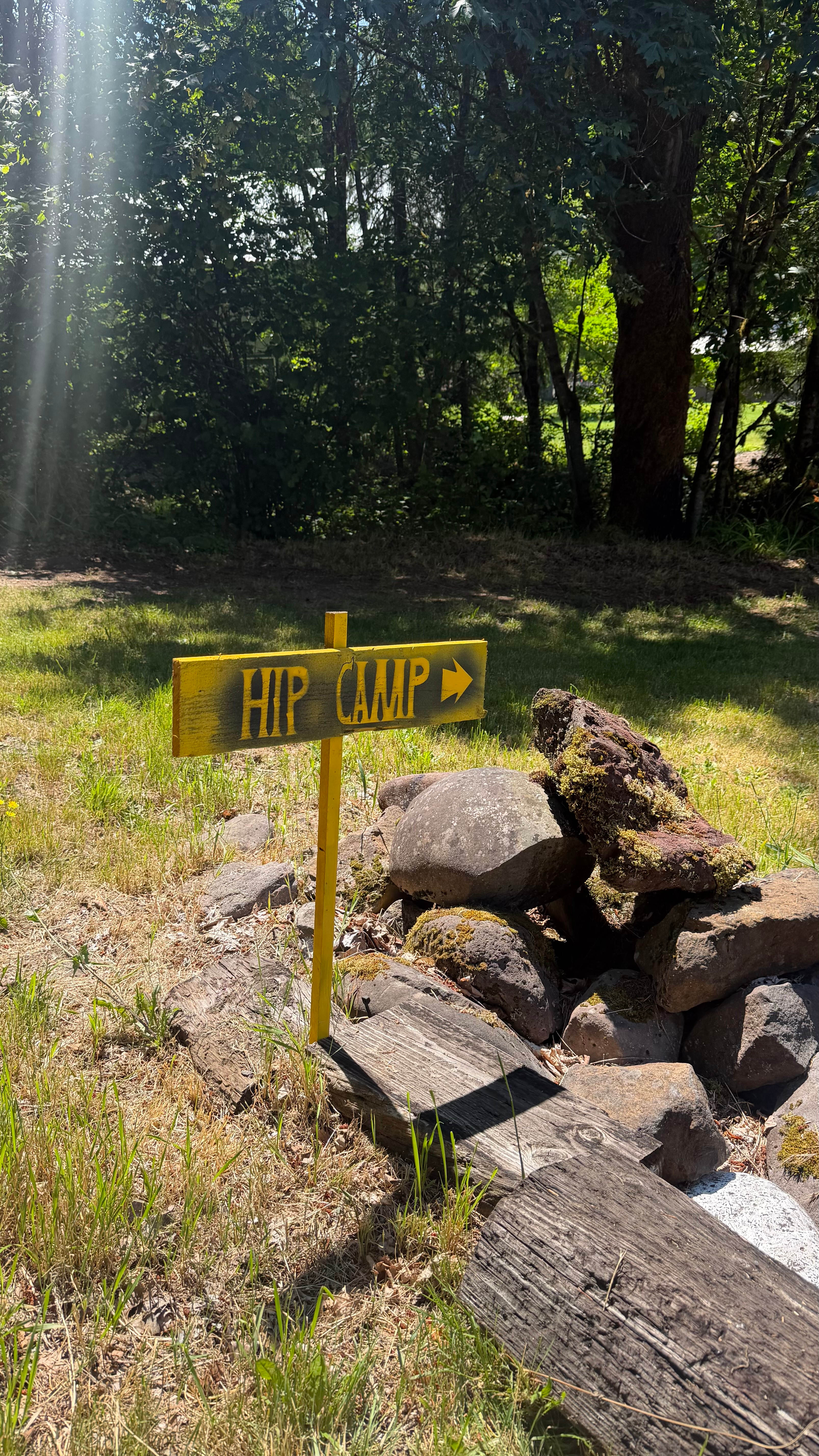 Camp Spot with river access