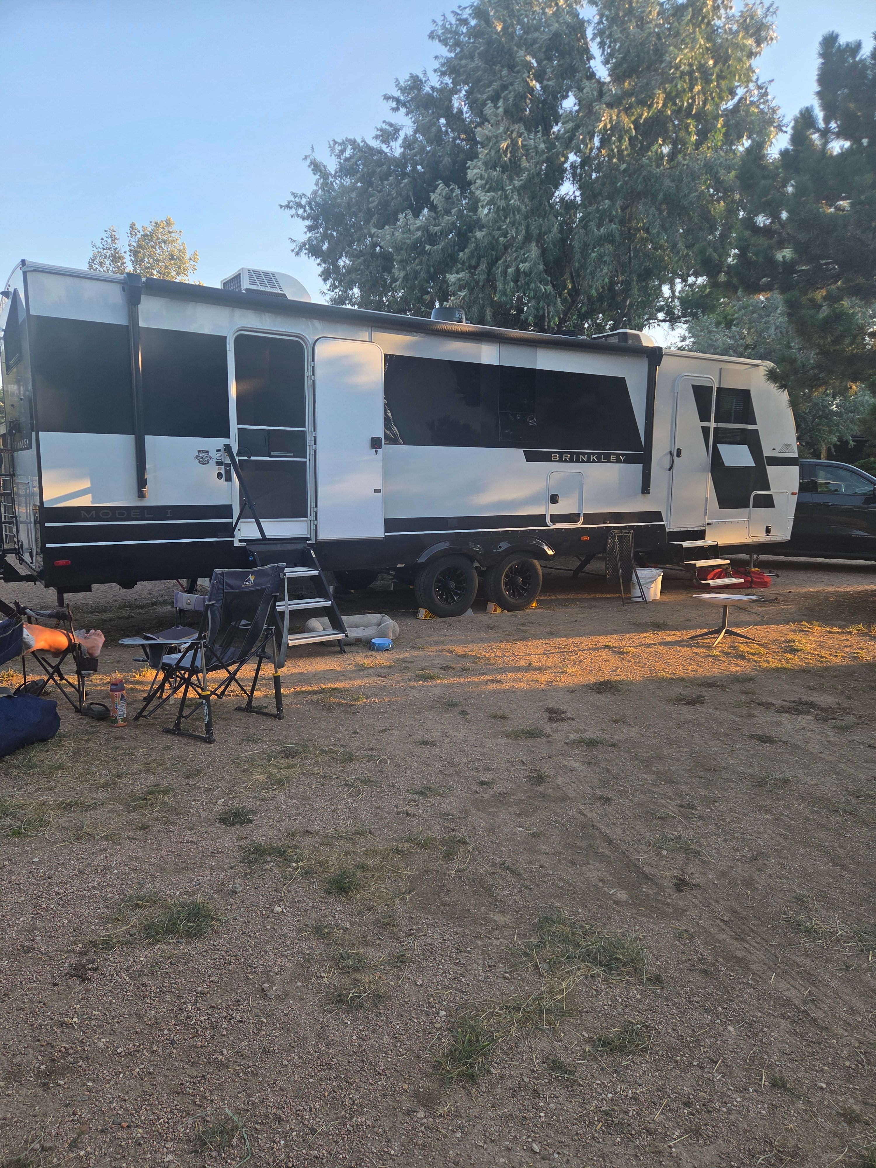 Our 35 foot camper fit perfectly!