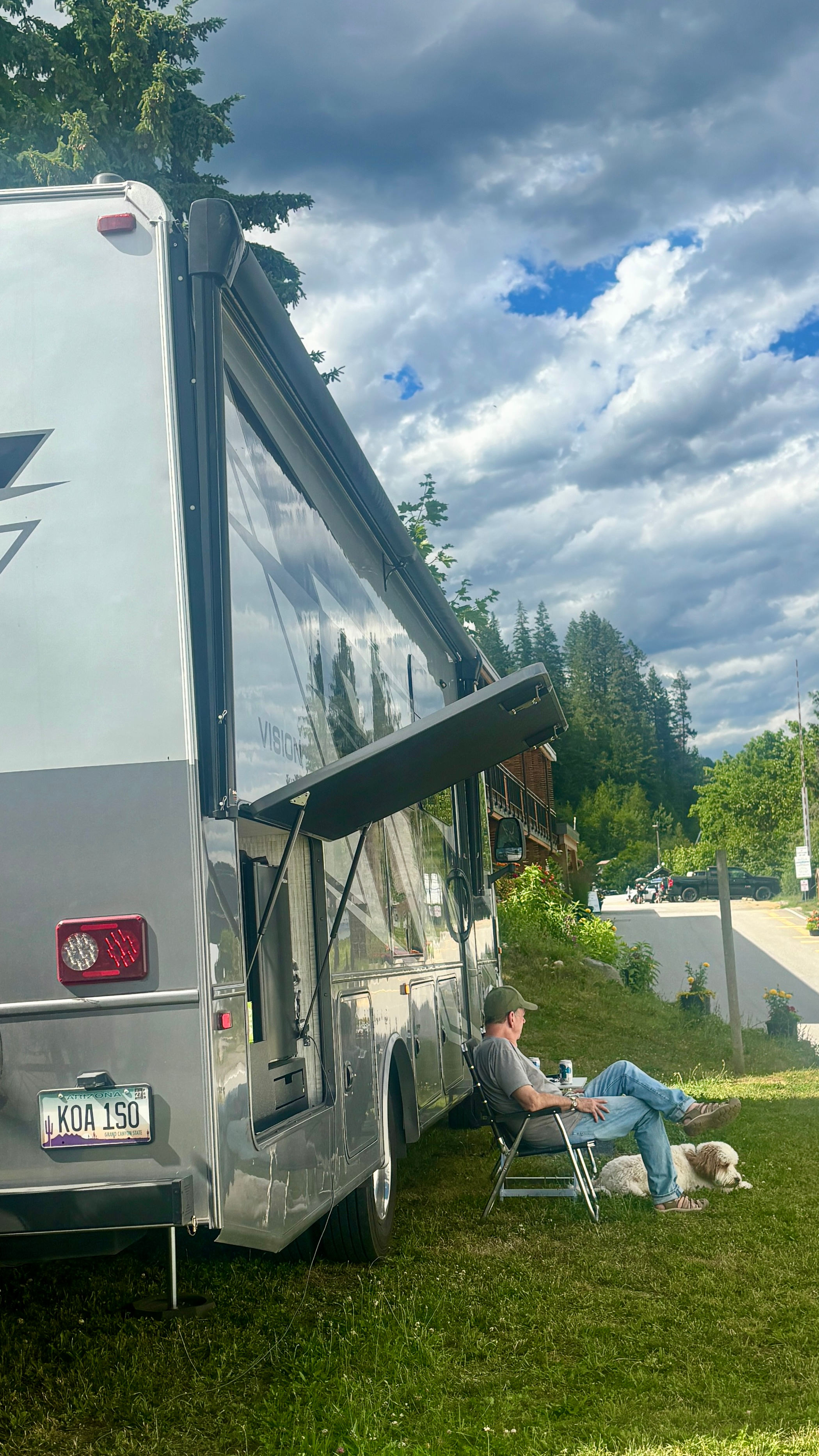 Ainsworth Hot Springs, B.C, RV site
