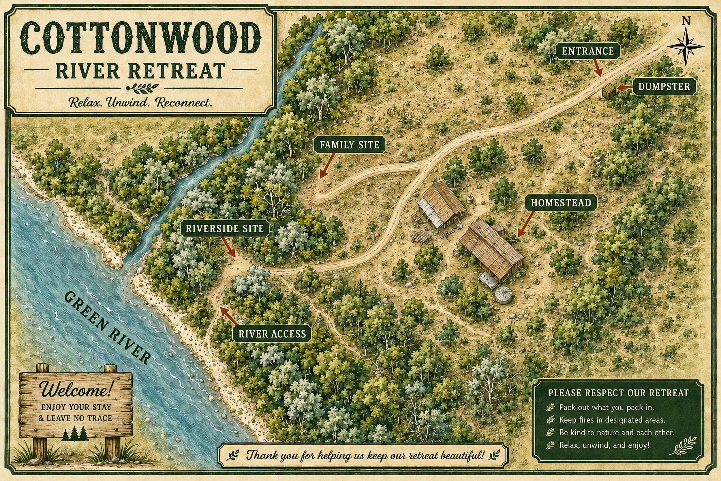 Cottonwood River Retreat