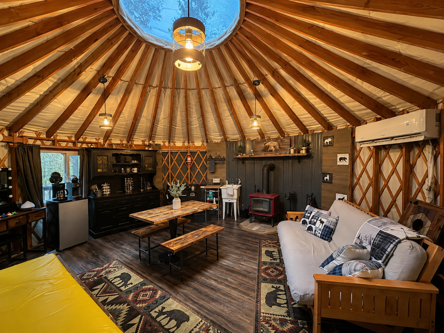 Secluded Off Grid Mountain Yurt