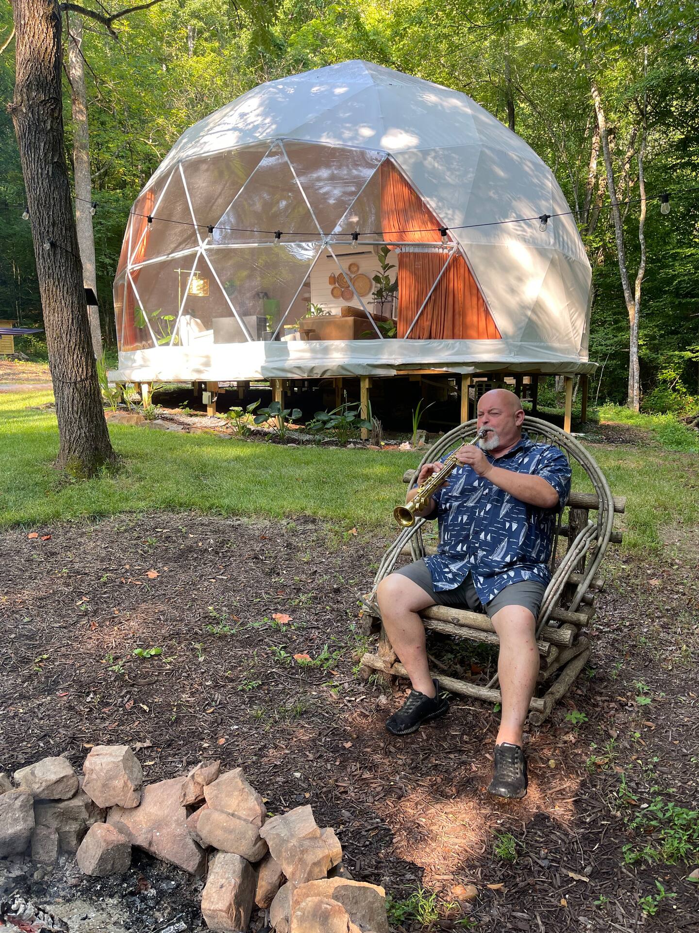 Stargazing Geodome Retreat Outdoor Tub With View’s