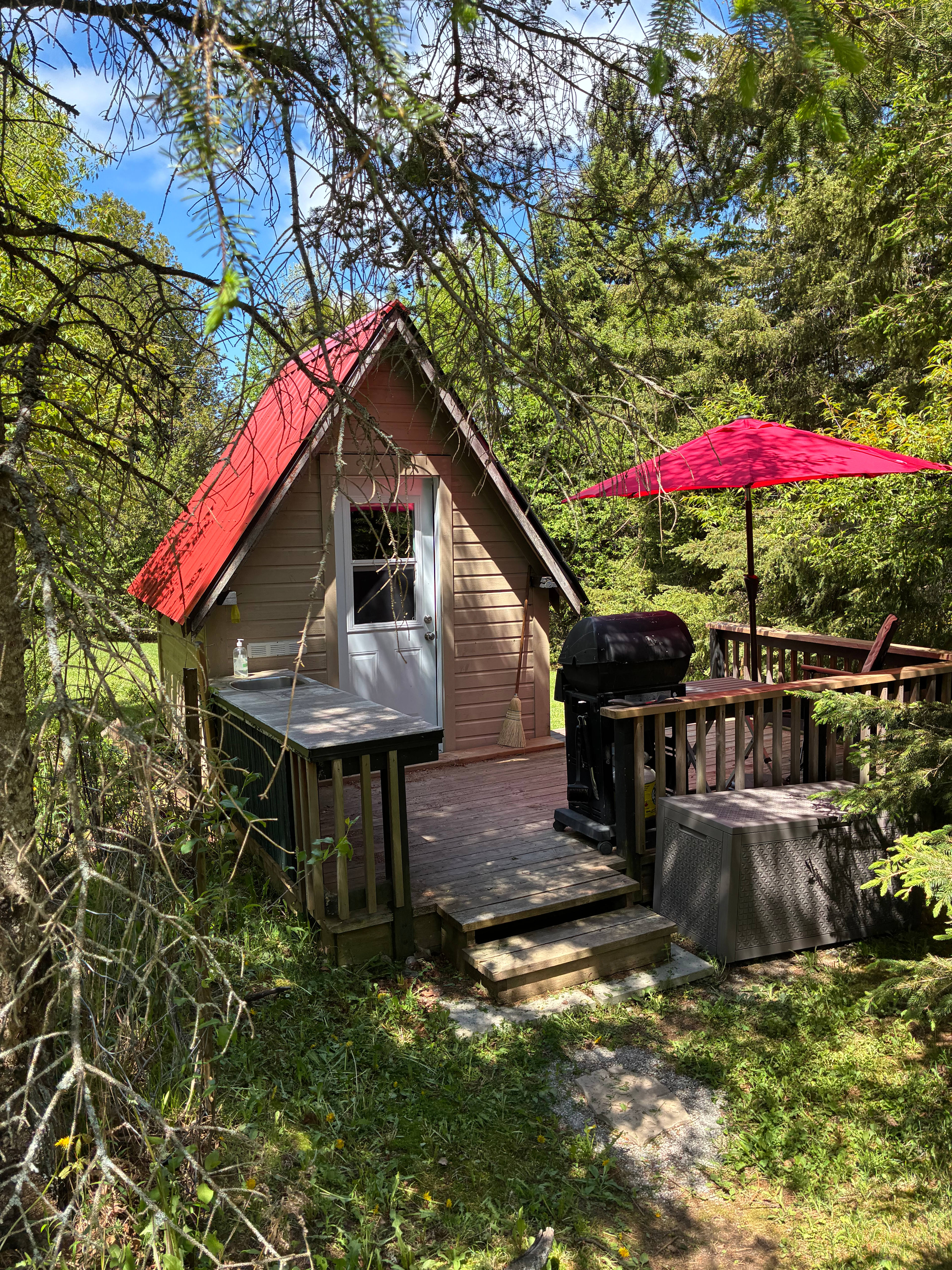 Tiny Off Grid Bunkie
