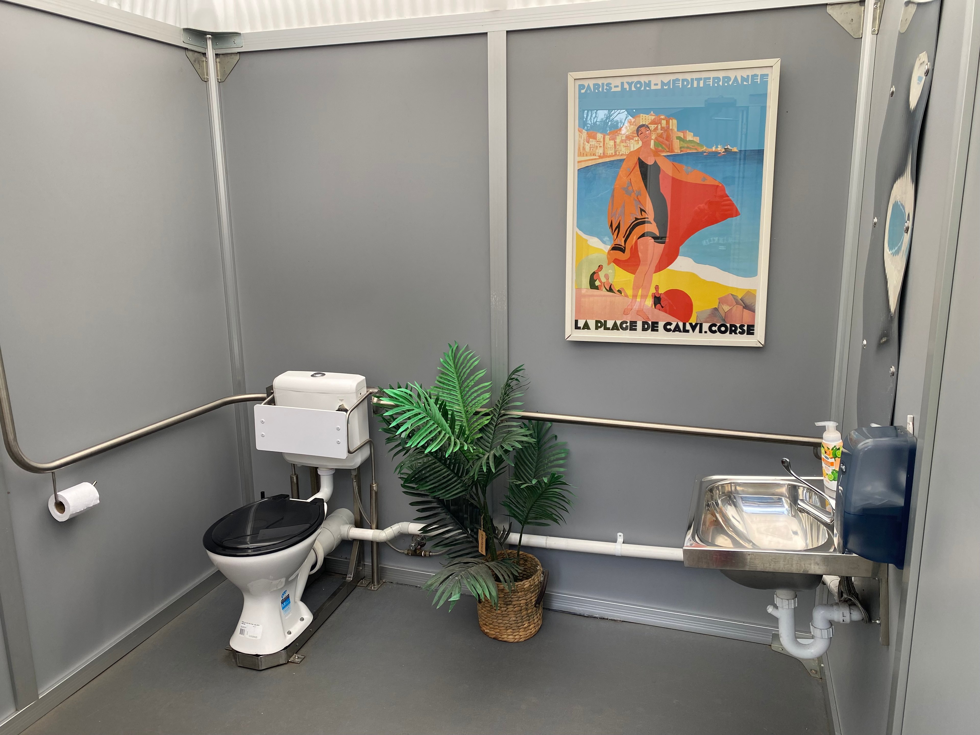 Accessible toilet facilities. 