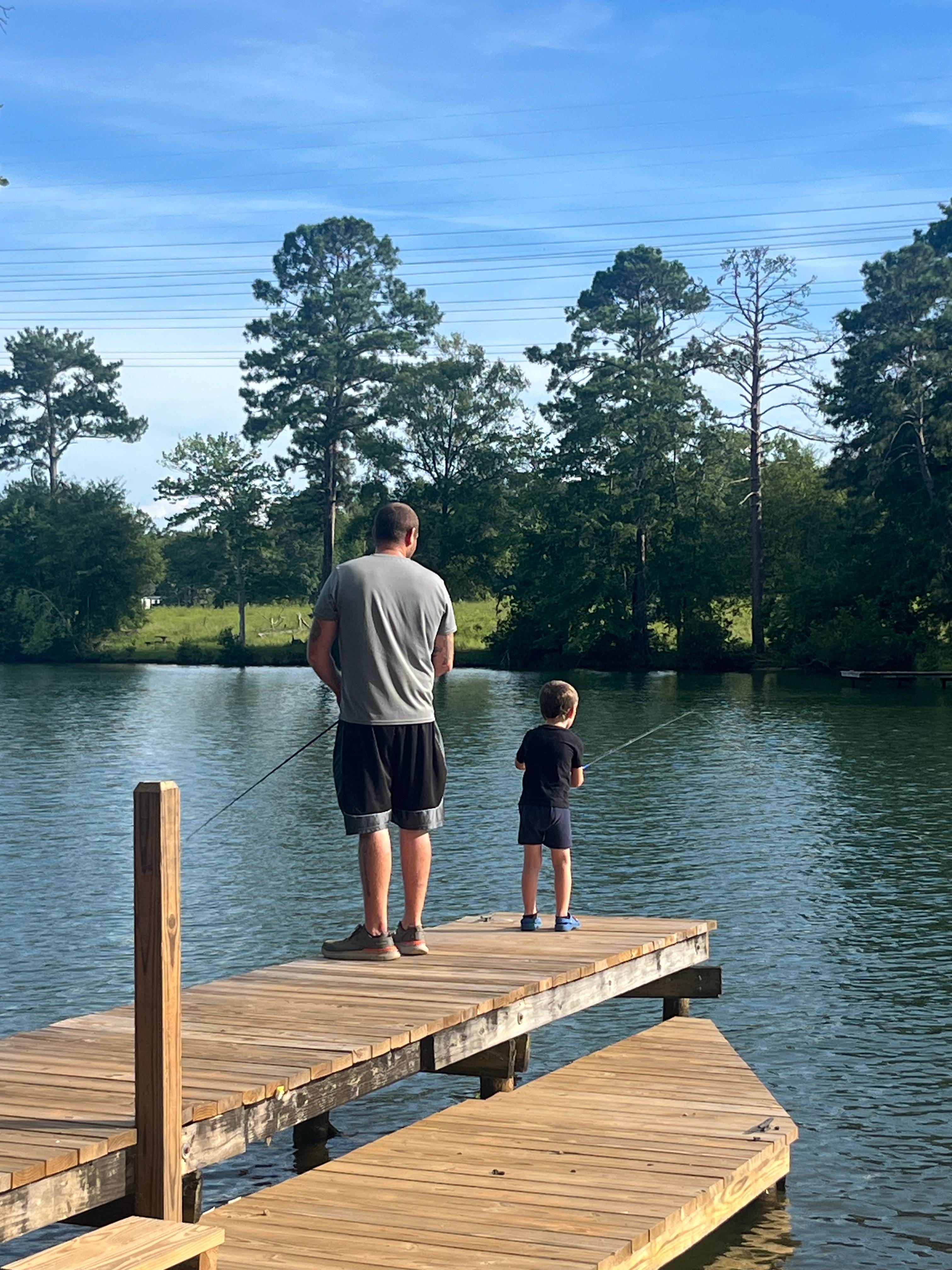 Private community boat ramp and dock