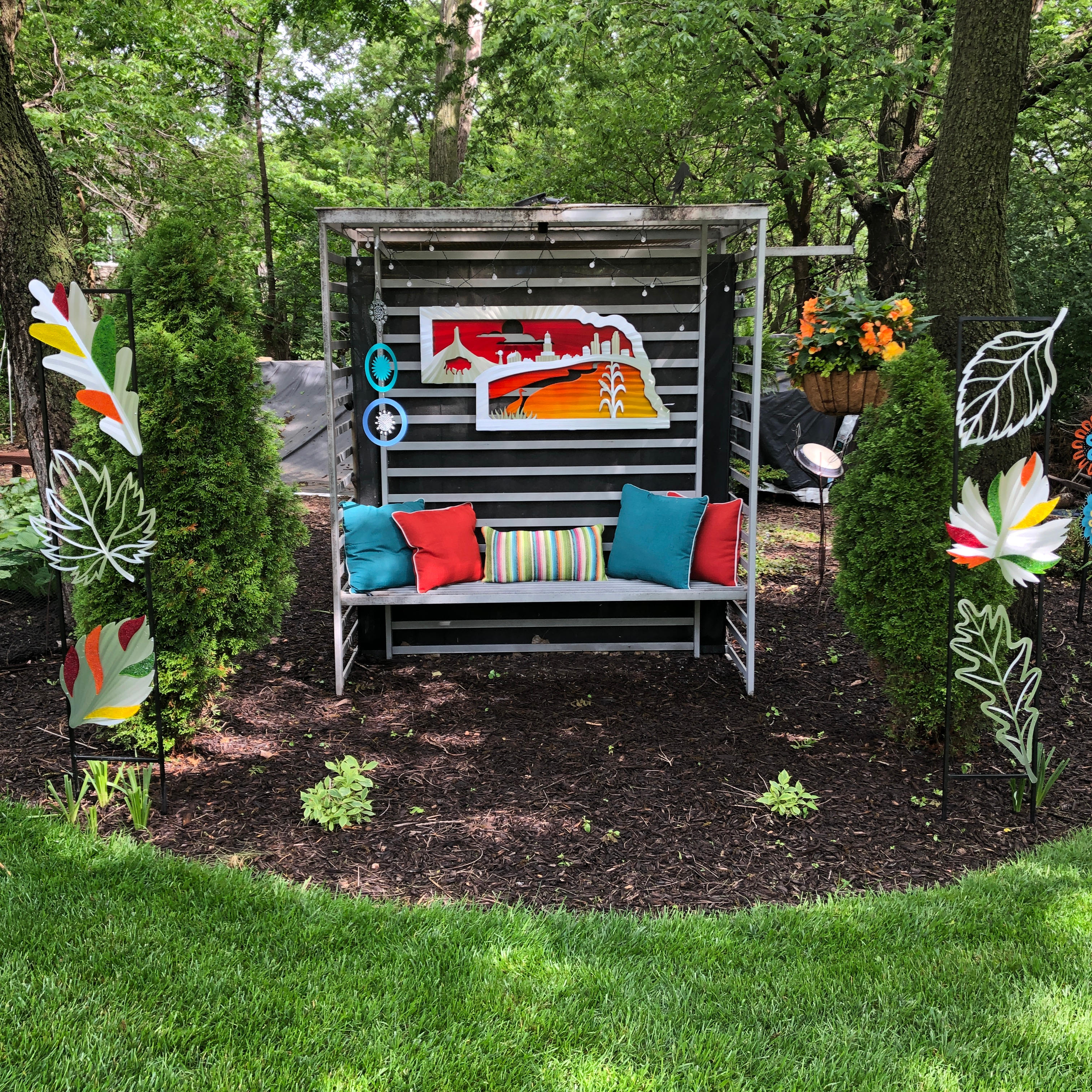 Retro Camper at Flourish Gardens