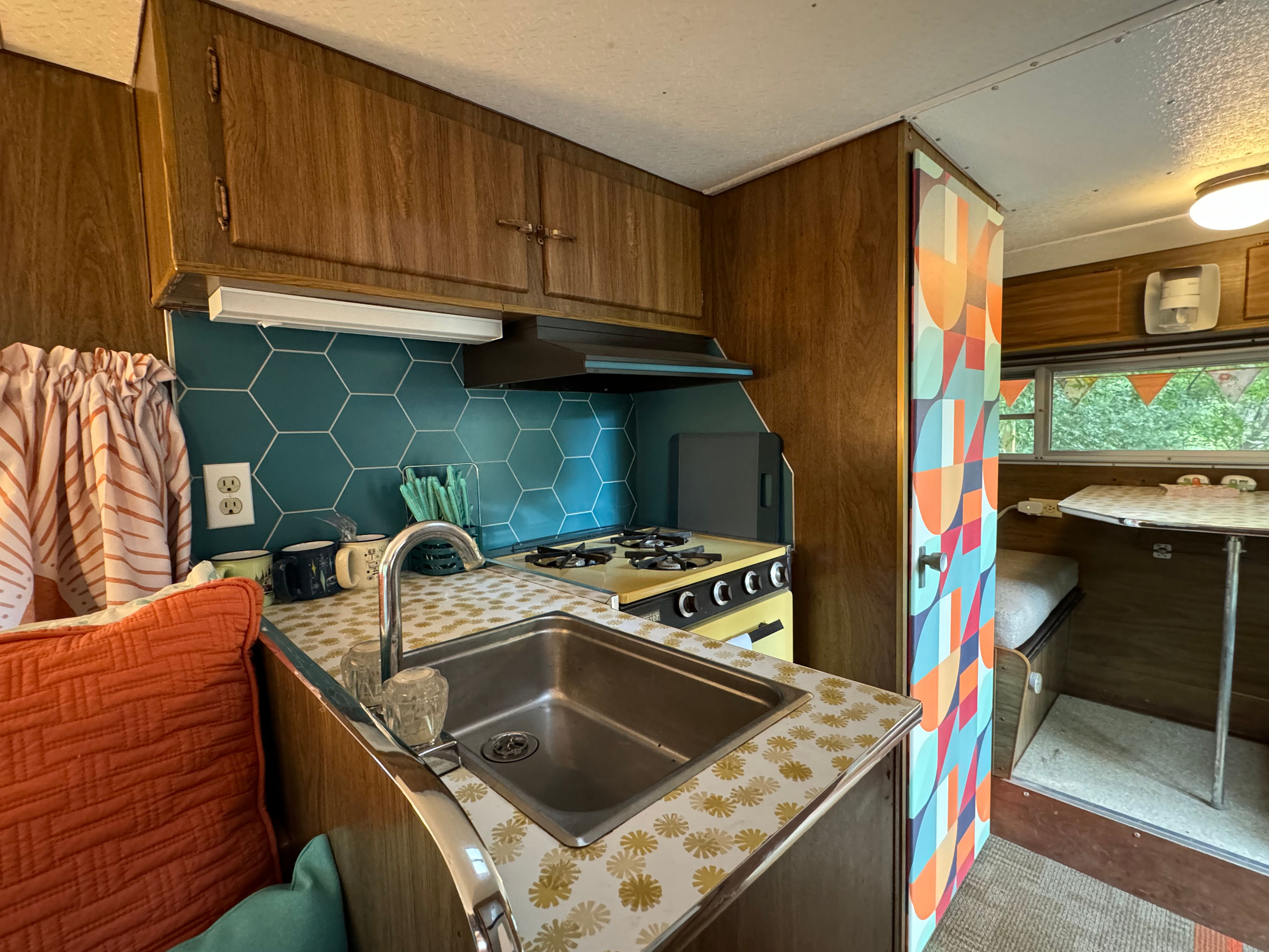 Retro Camper at Flourish Gardens