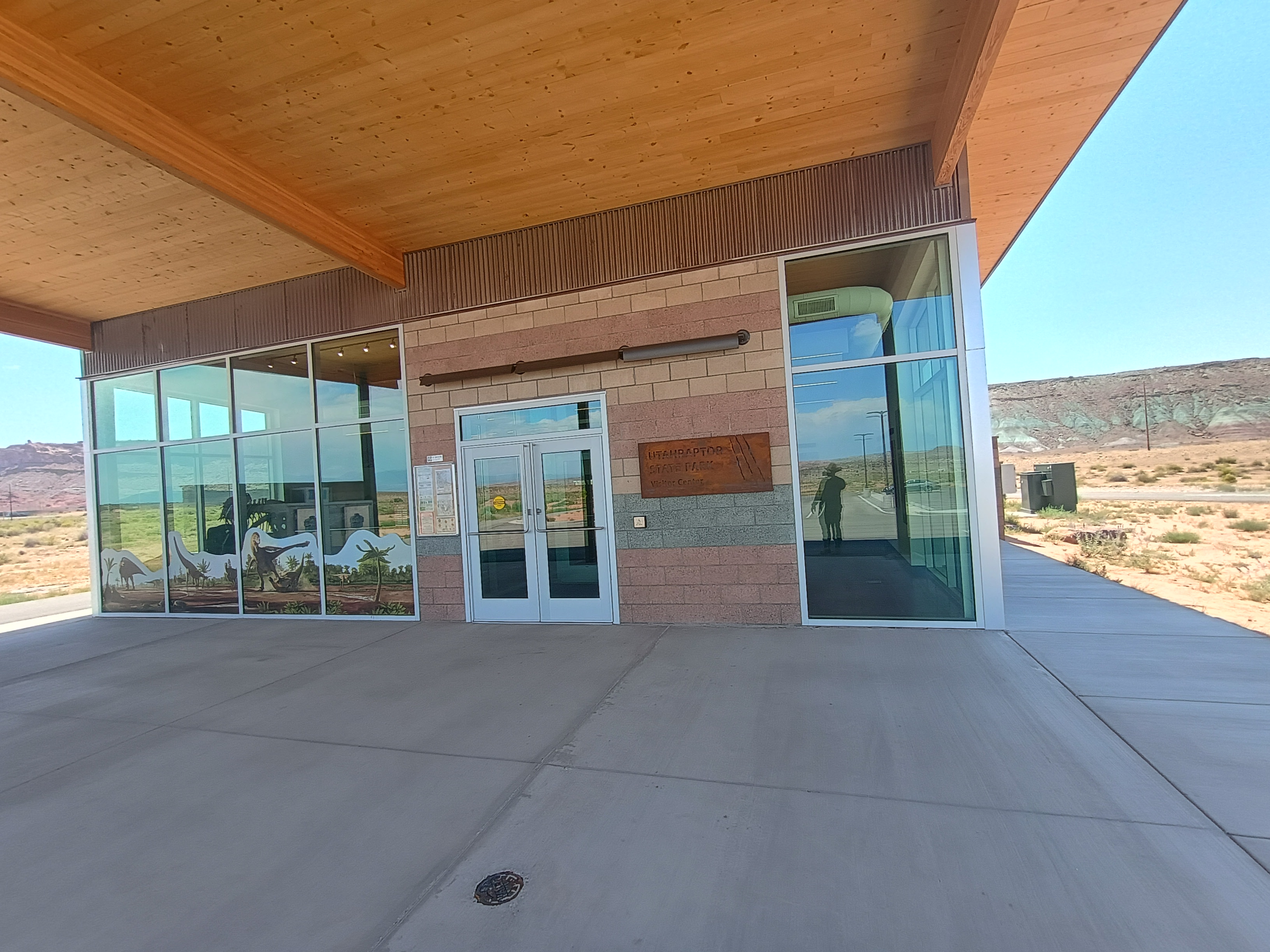 Visitor center and check in.