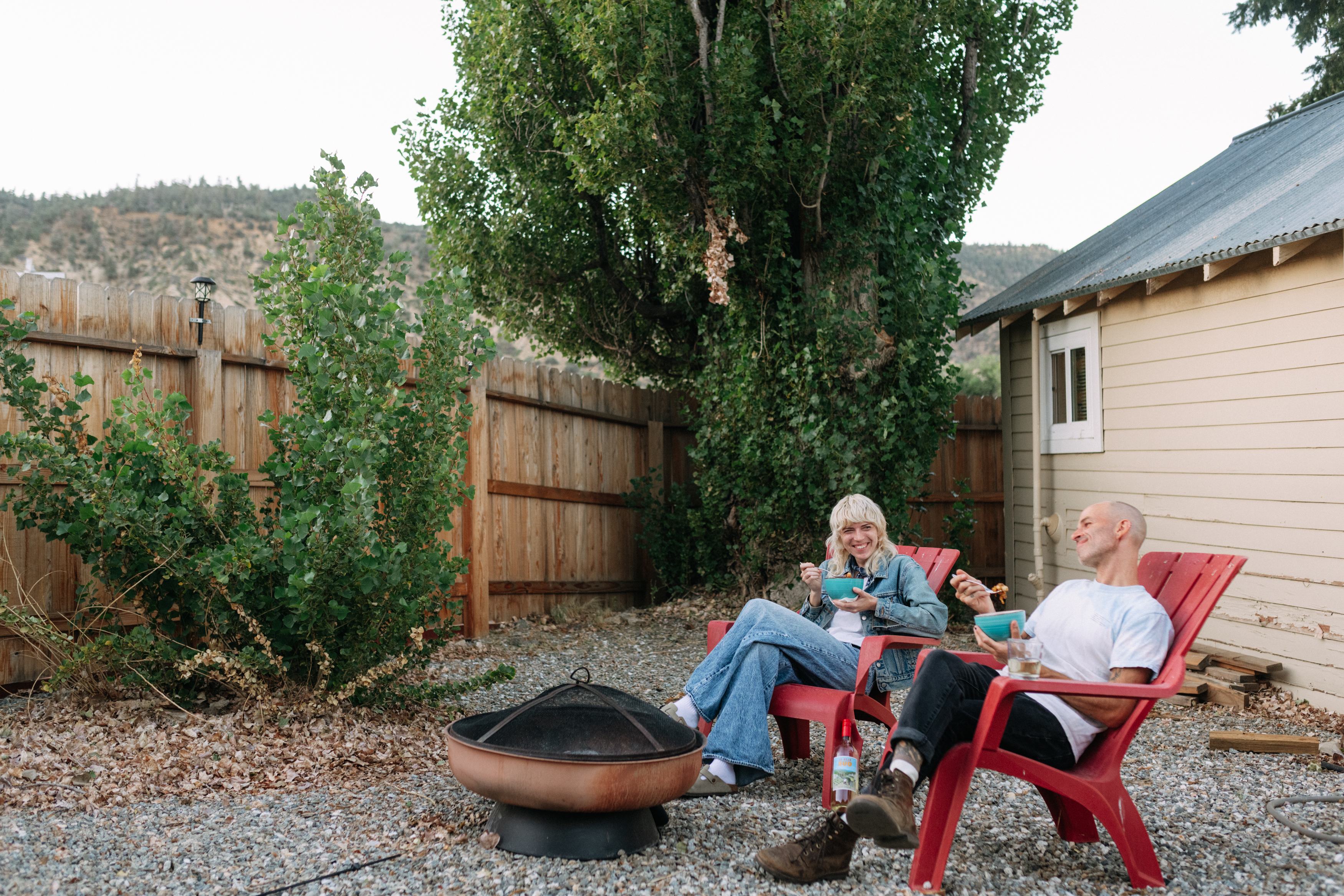 A lovely space for a summer evening.