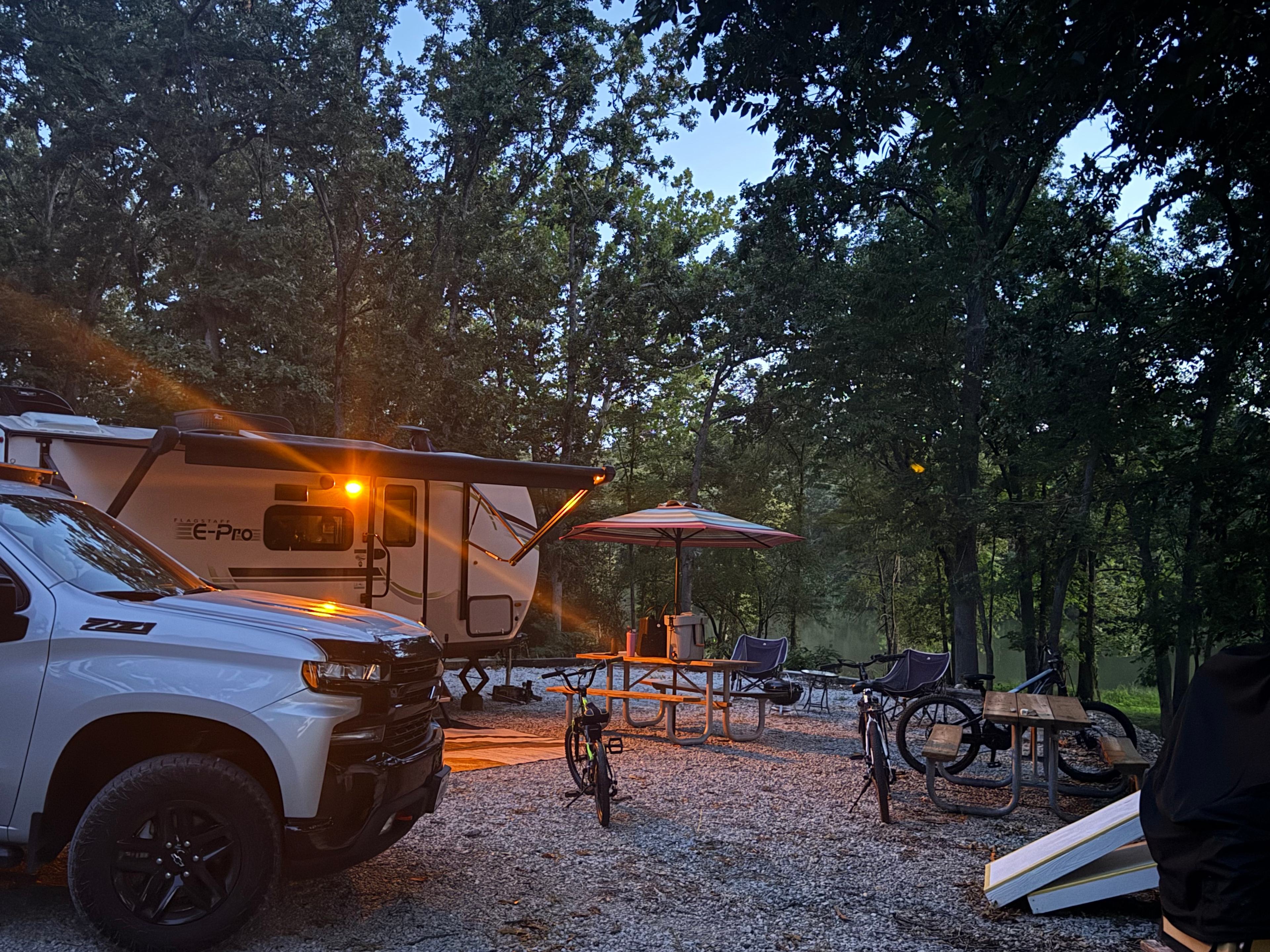 Our RV site 