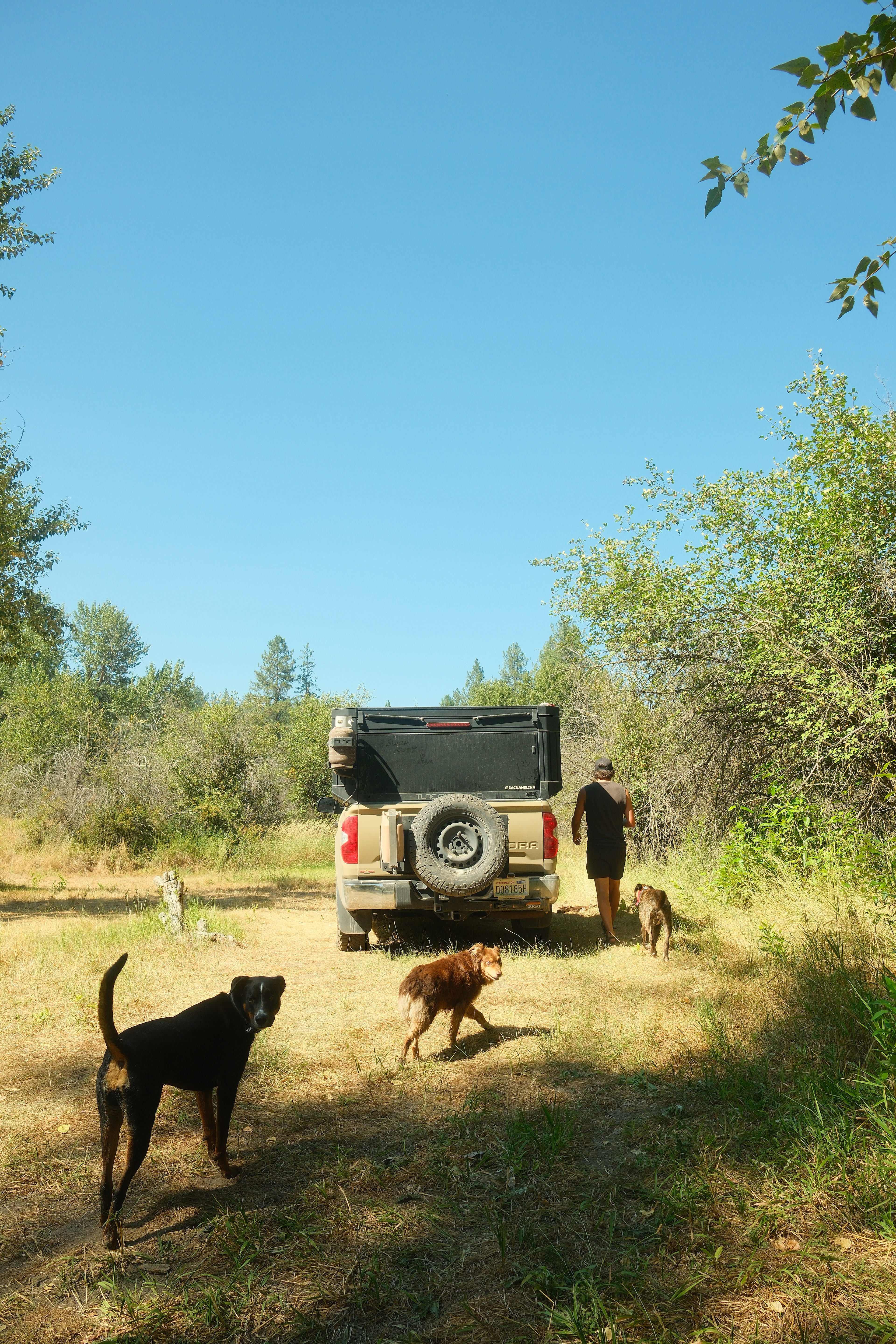 time to set up camp
