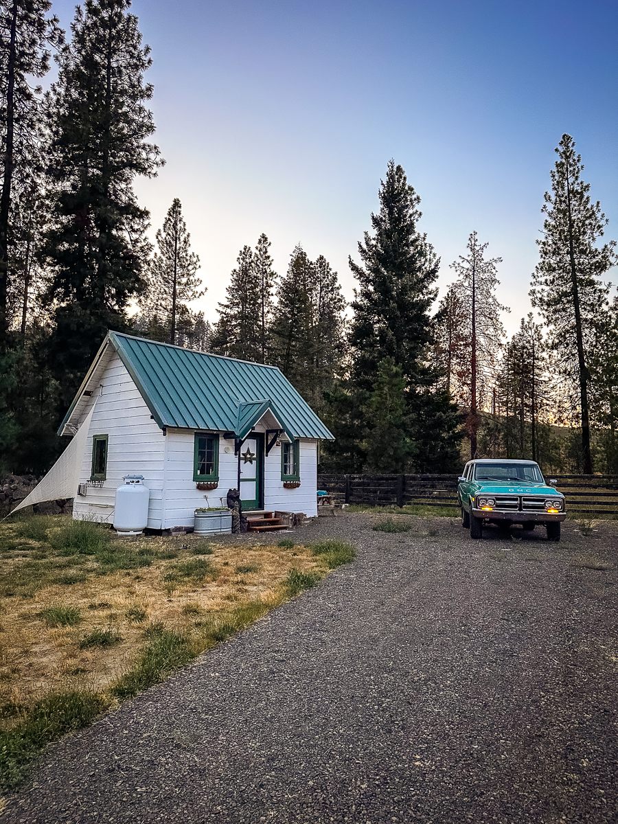 Retired DNR Fire Watch Cabin