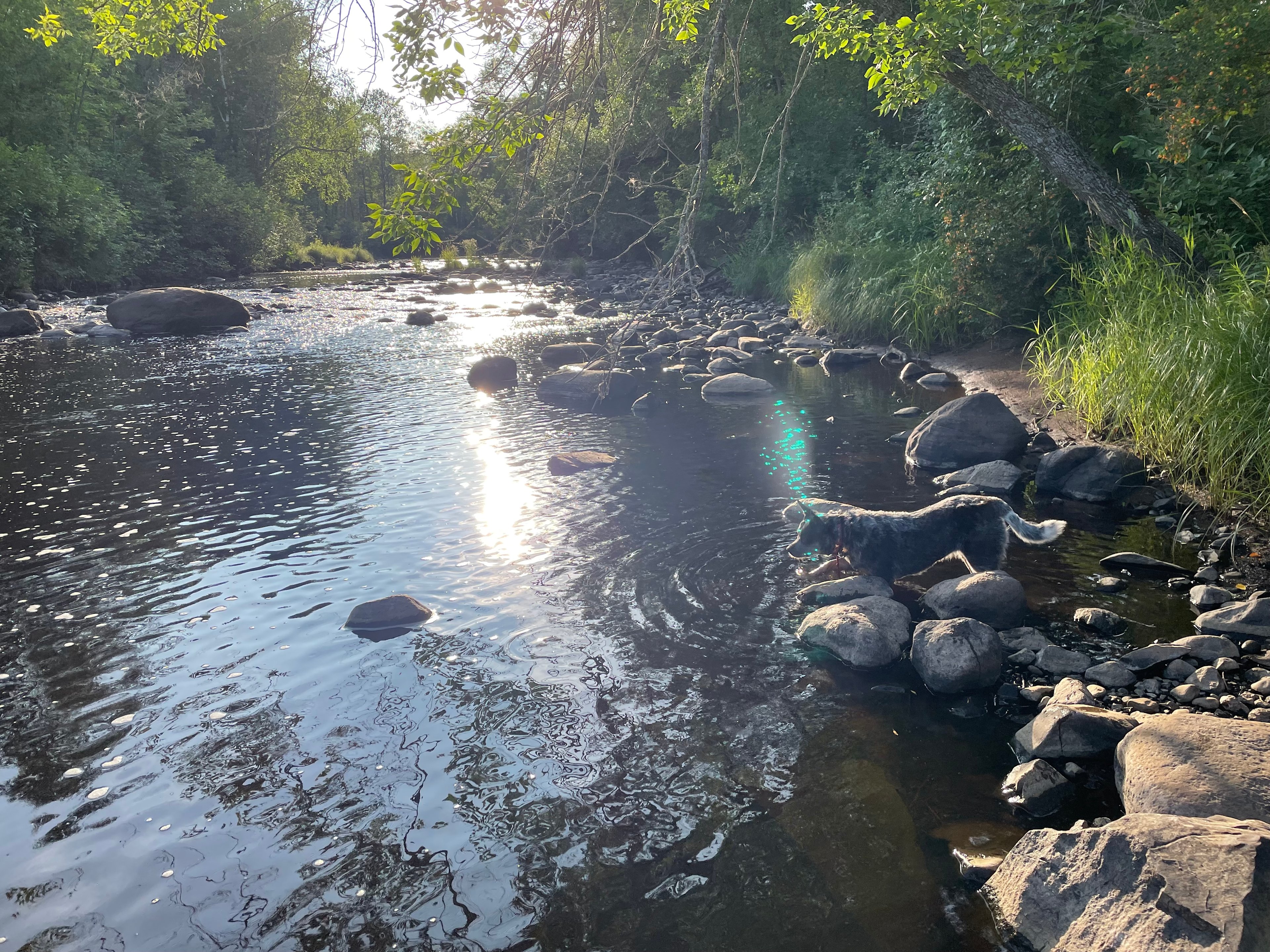 Located right on the Kettle River