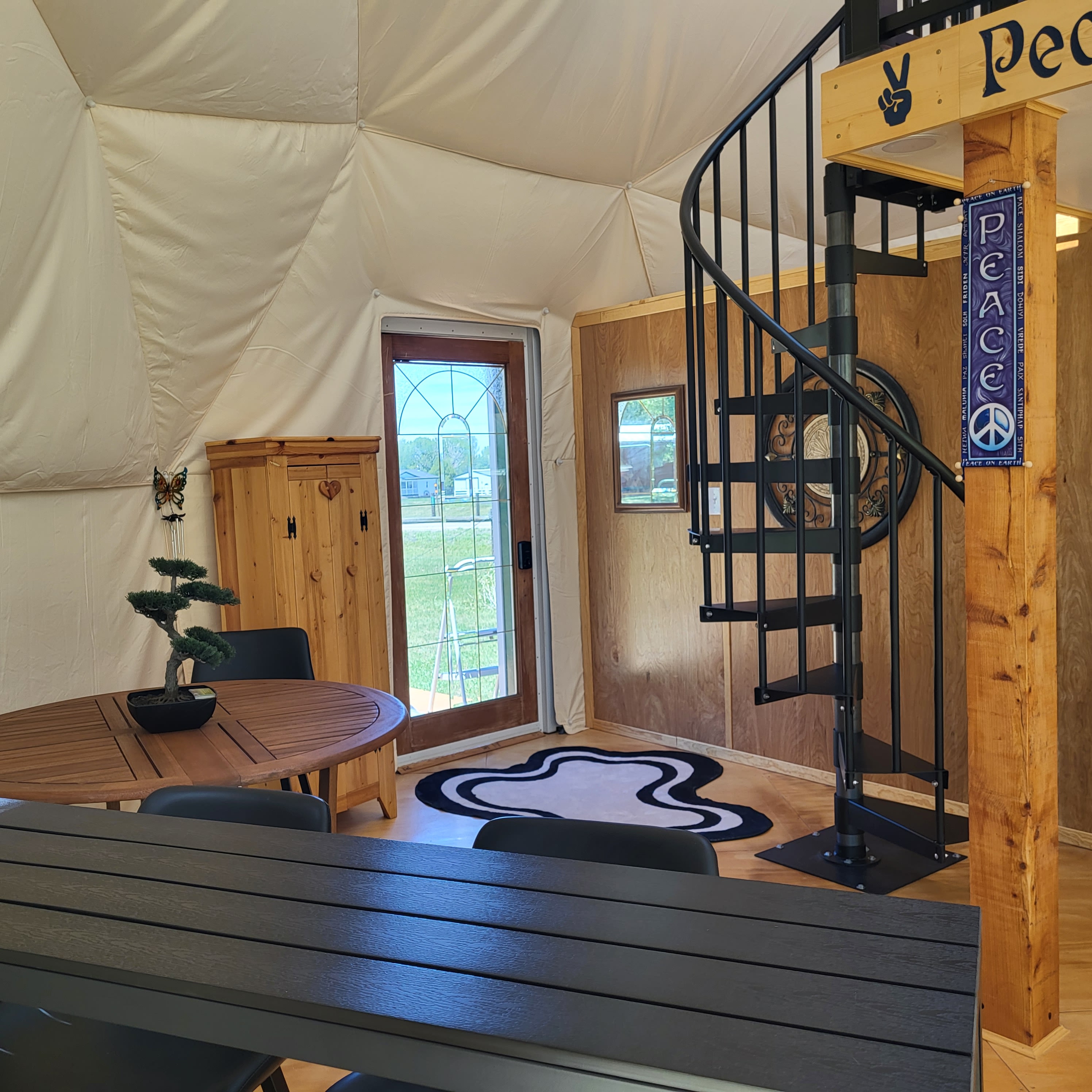 Geodesic Phoenix Dome Glamping-10 miles to Fort Bridger Mountain Man Rendezvous