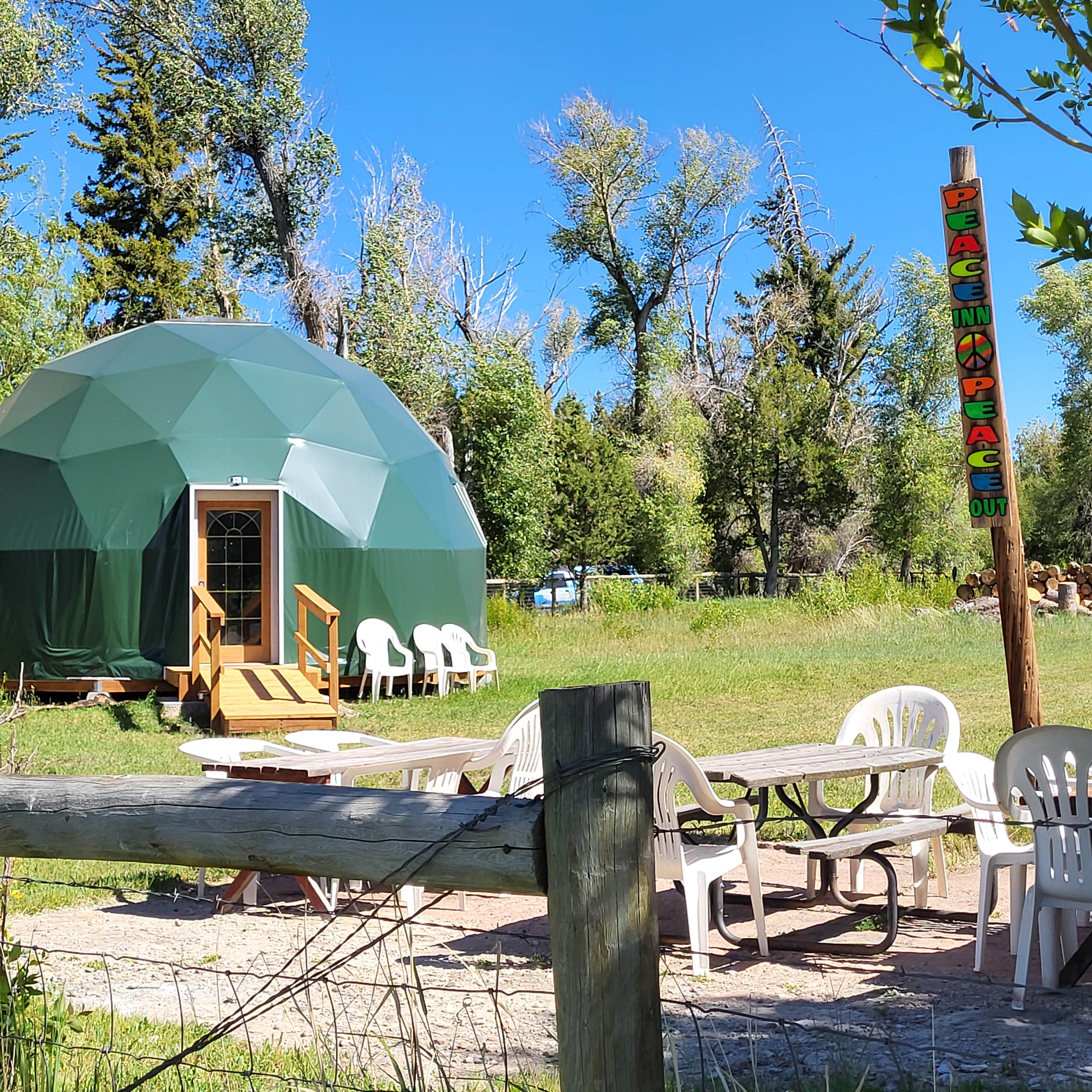 Geodesic Phoenix Dome Glamping-10 miles to Fort Bridger Mountain Man Rendezvous