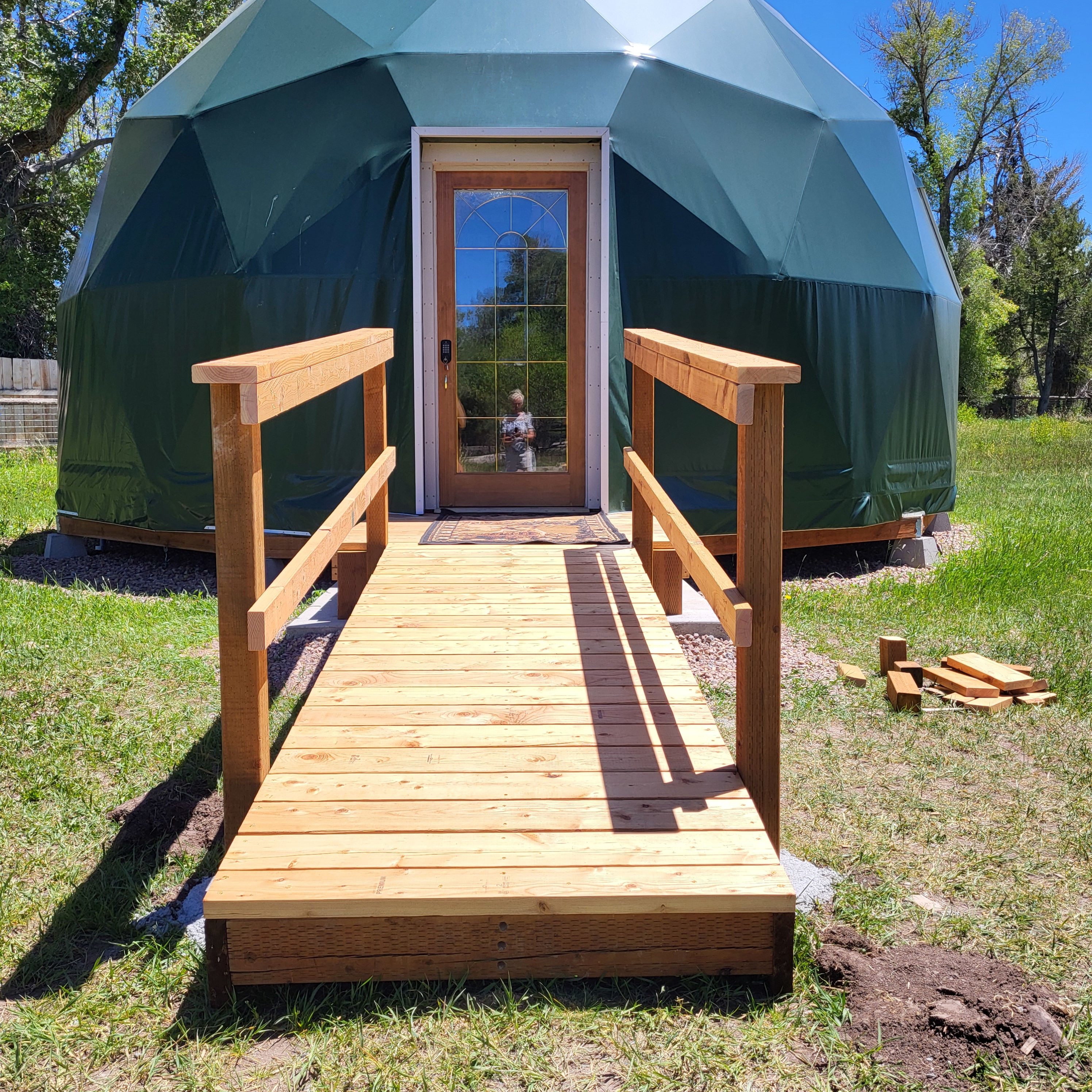 Geodesic Phoenix Dome Glamping-10 miles to Fort Bridger Mountain Man Rendezvous