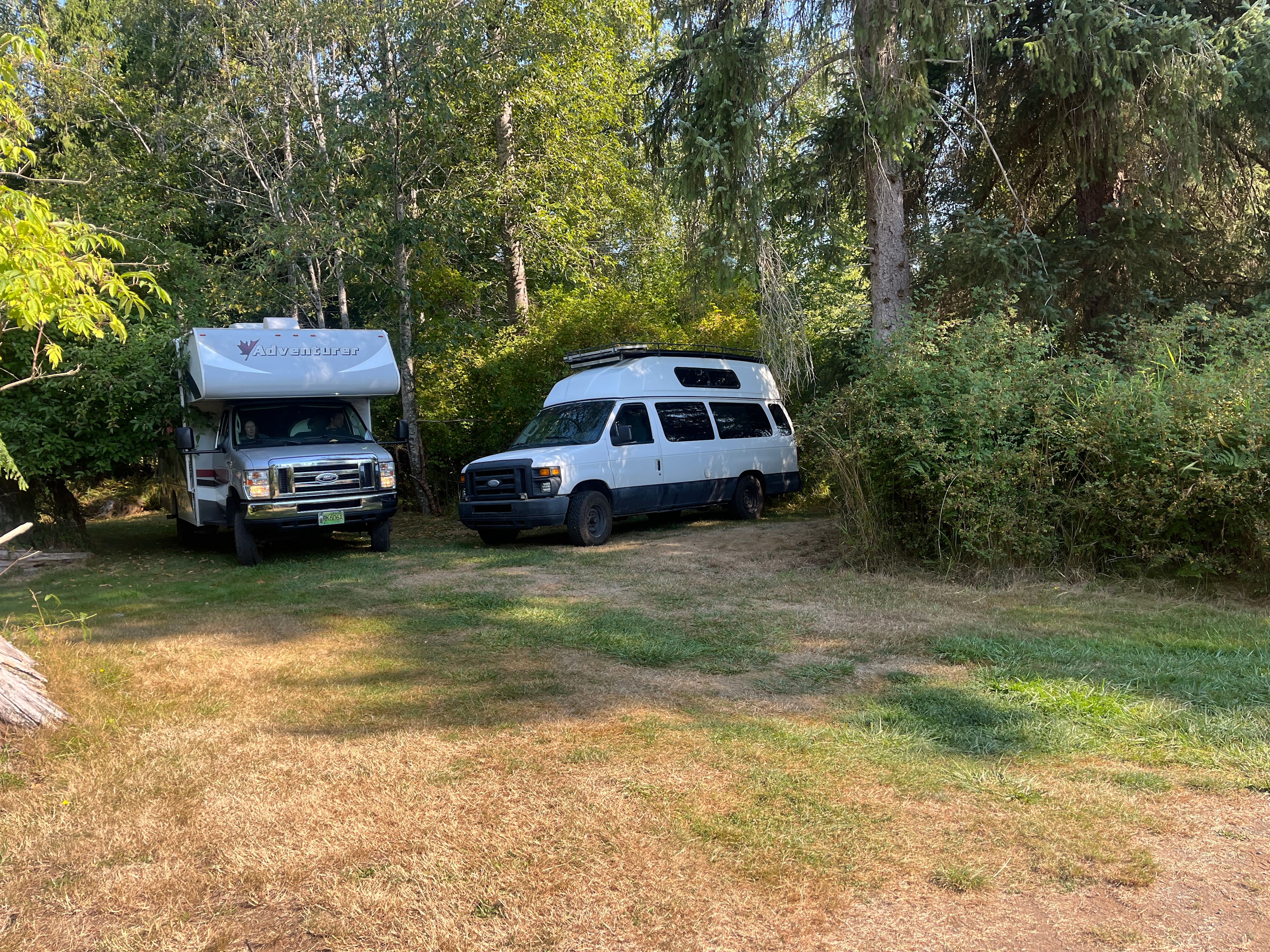 Peacock Camping (Vancouver Island)
