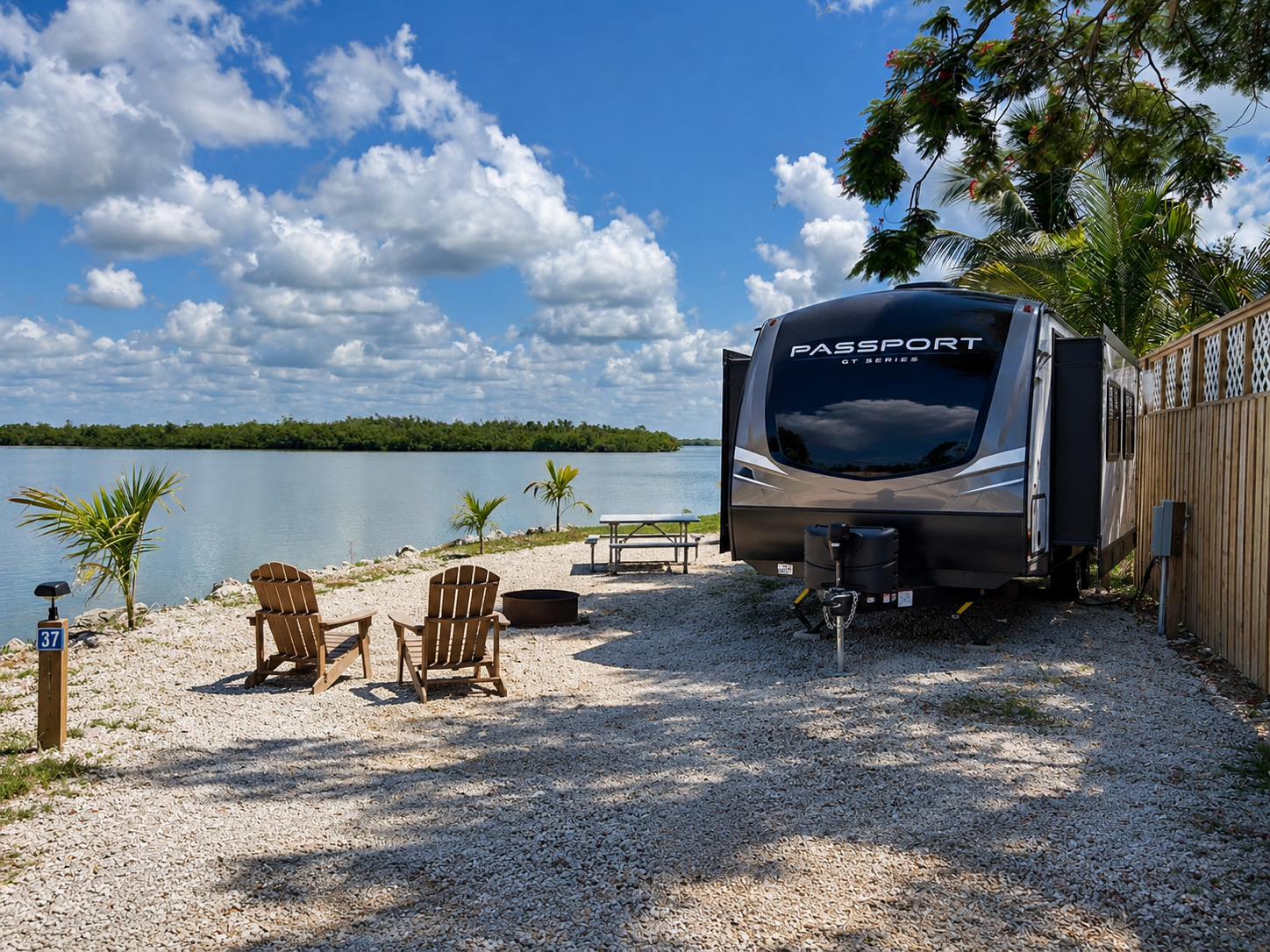 Wraparound Waterfront RV LOT