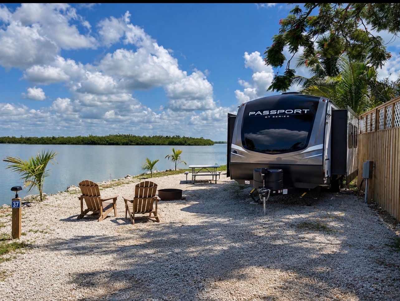 Wraparound Waterfront RV LOT