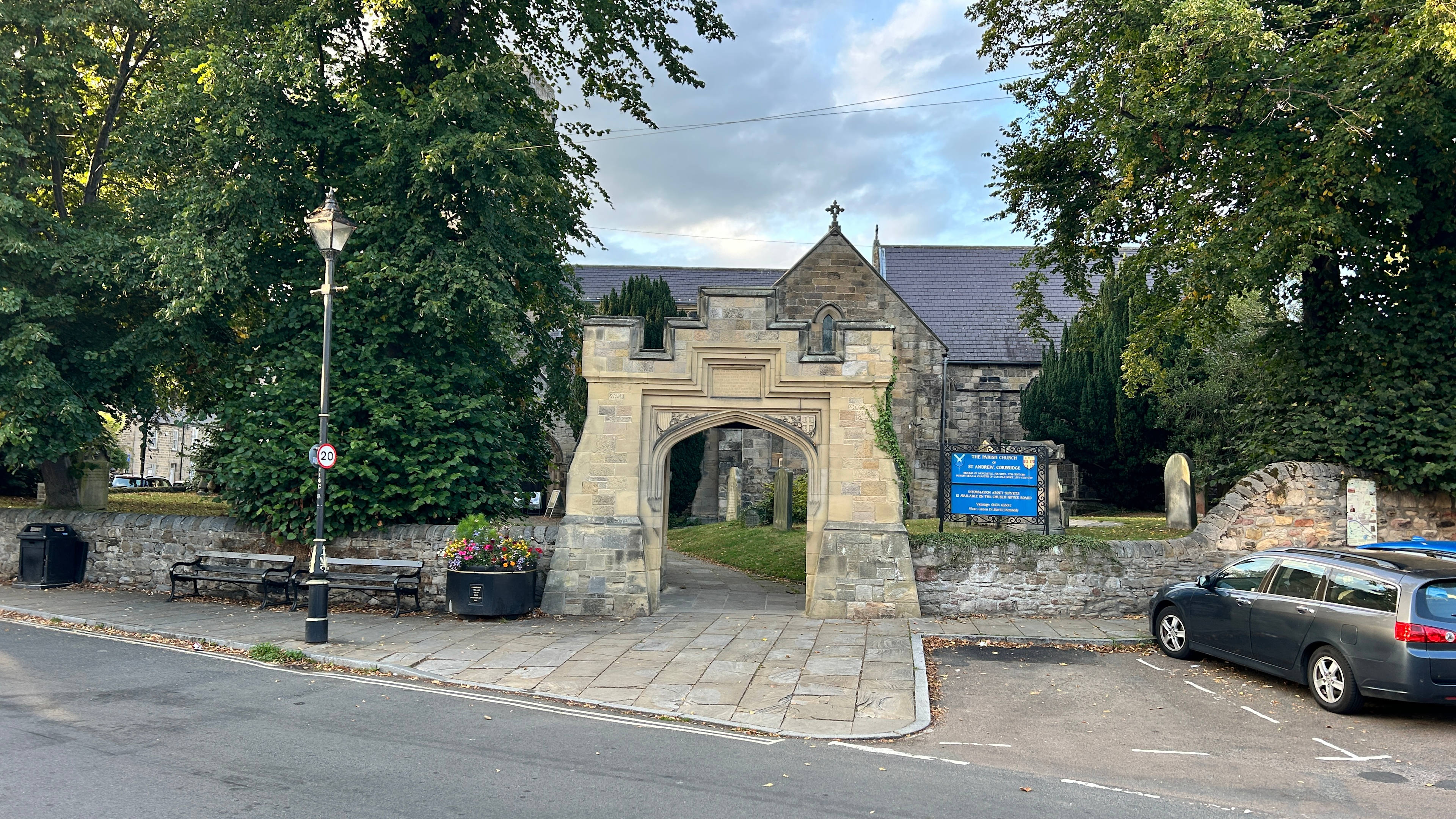 Corbridge town
