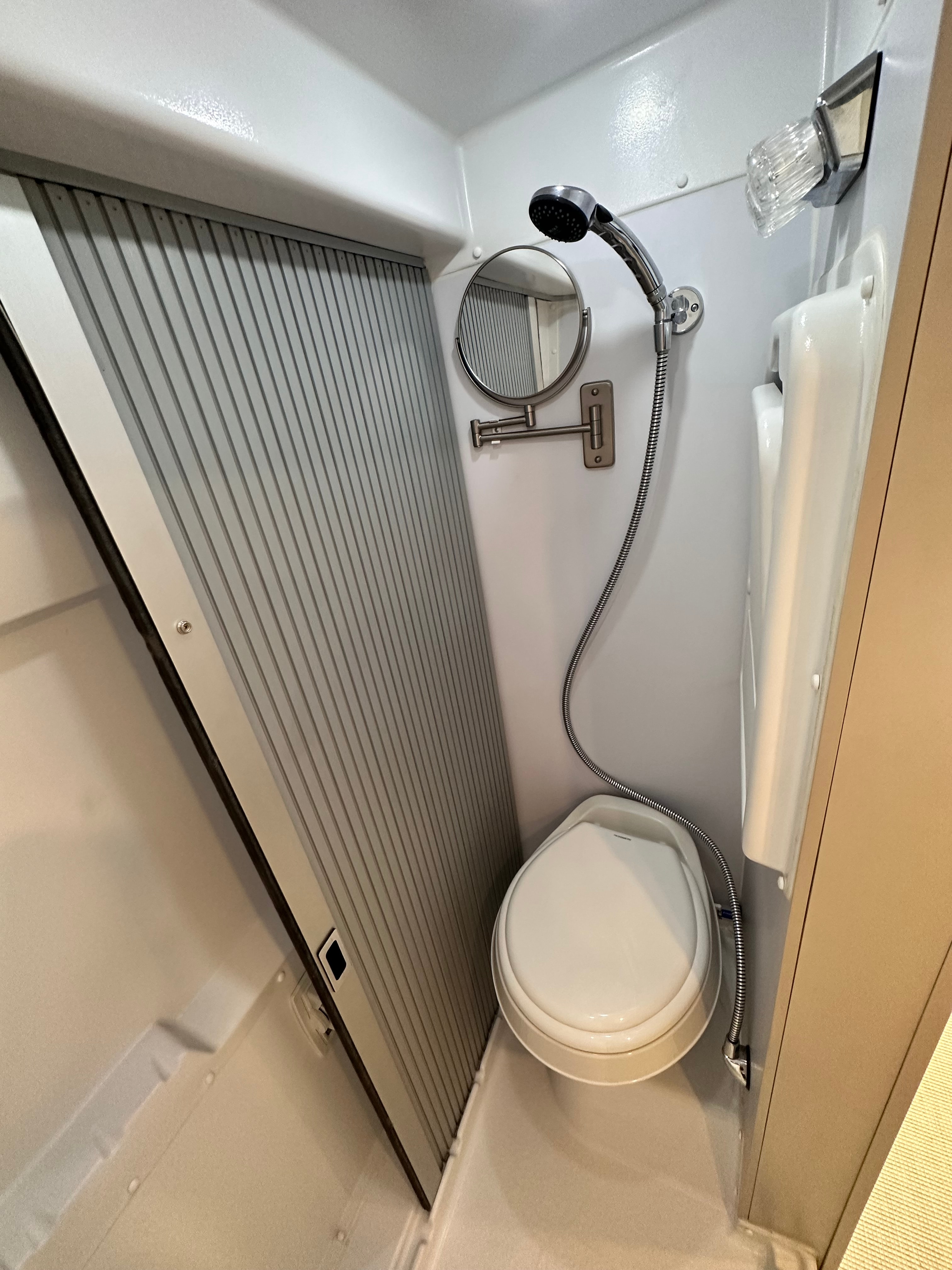 Bathroom toilet/shower