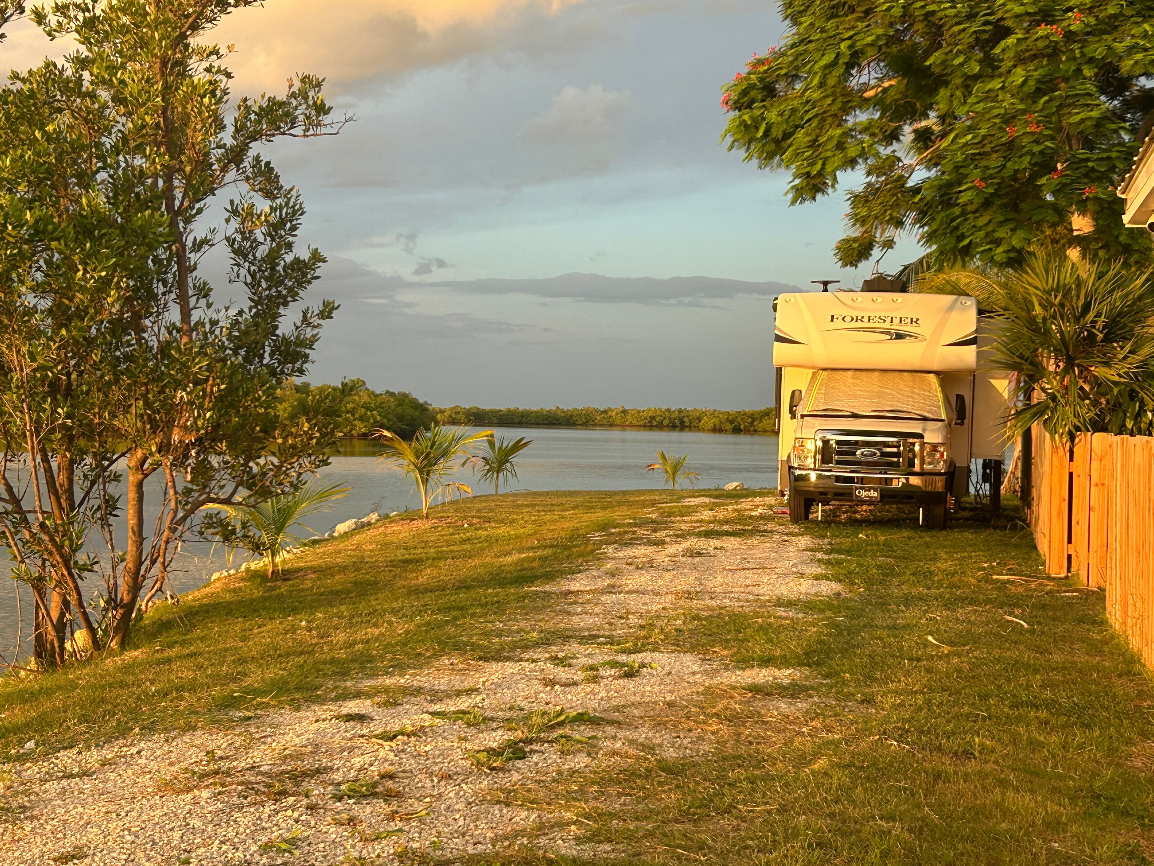 Wraparound Waterfront RV LOT