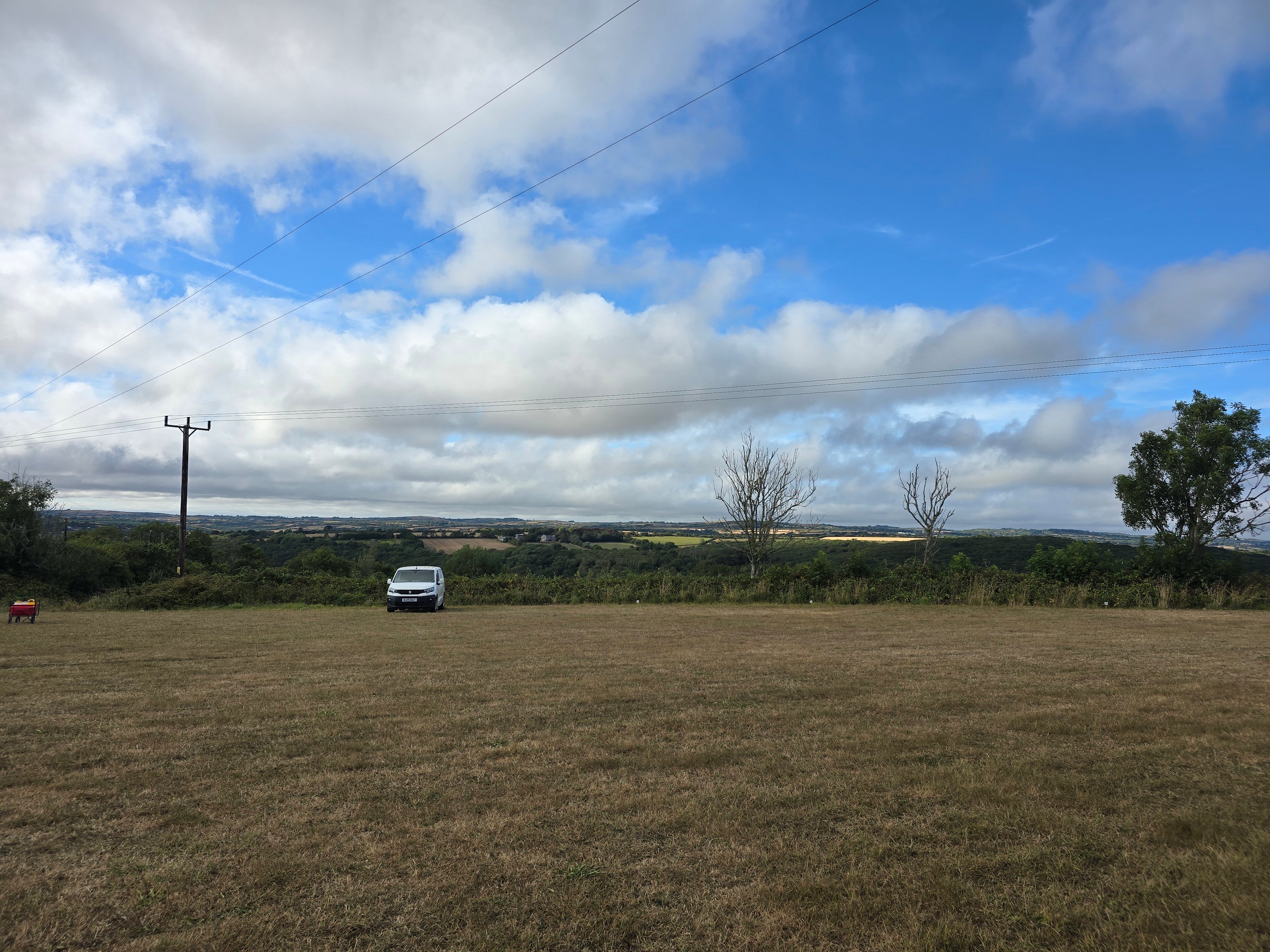 View of the site