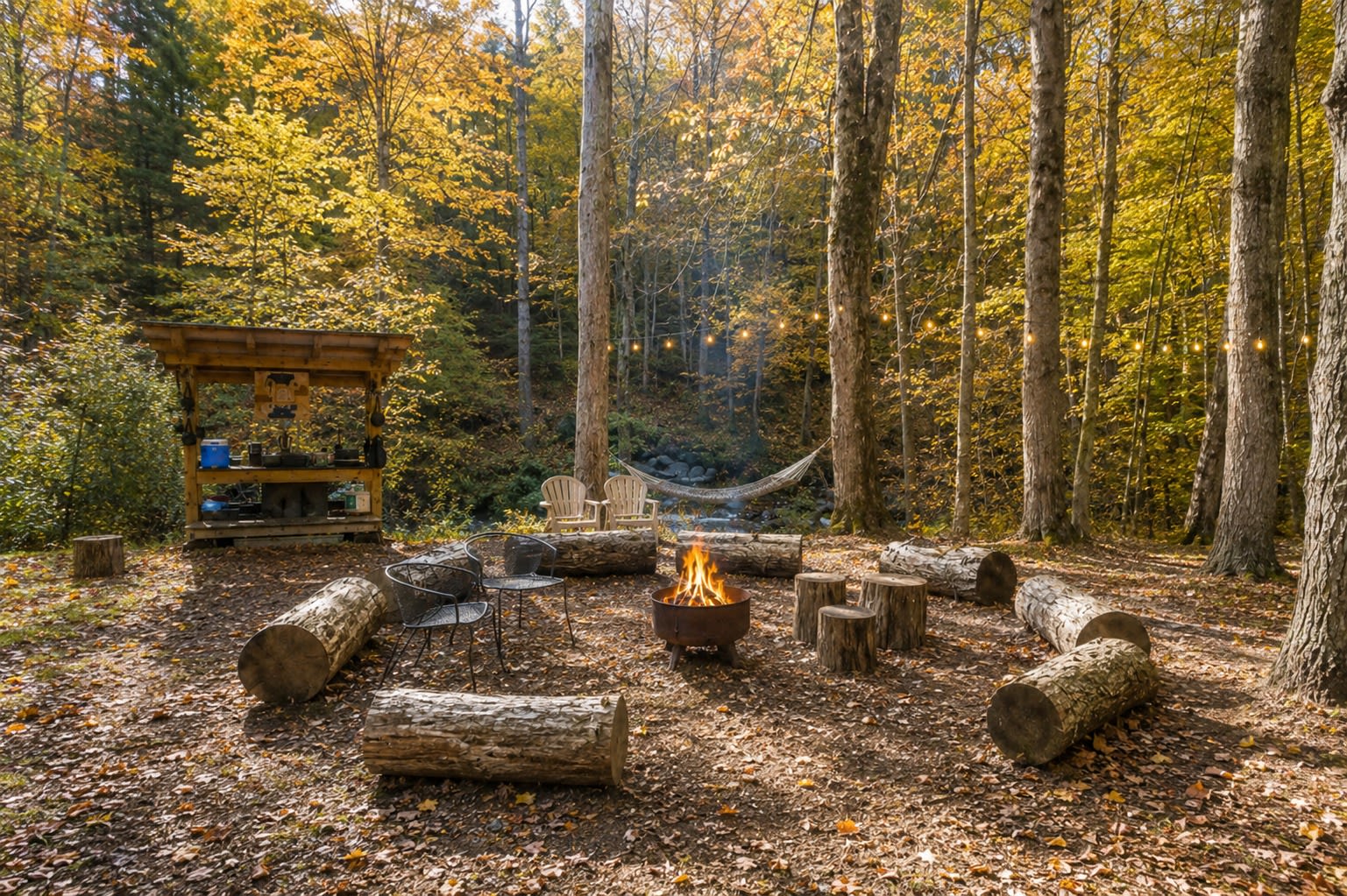 Unplug, unwind, and embrace the simple joys of mountain living. The fire pit is waiting for your next evening of laughter, stories, and s'mores.