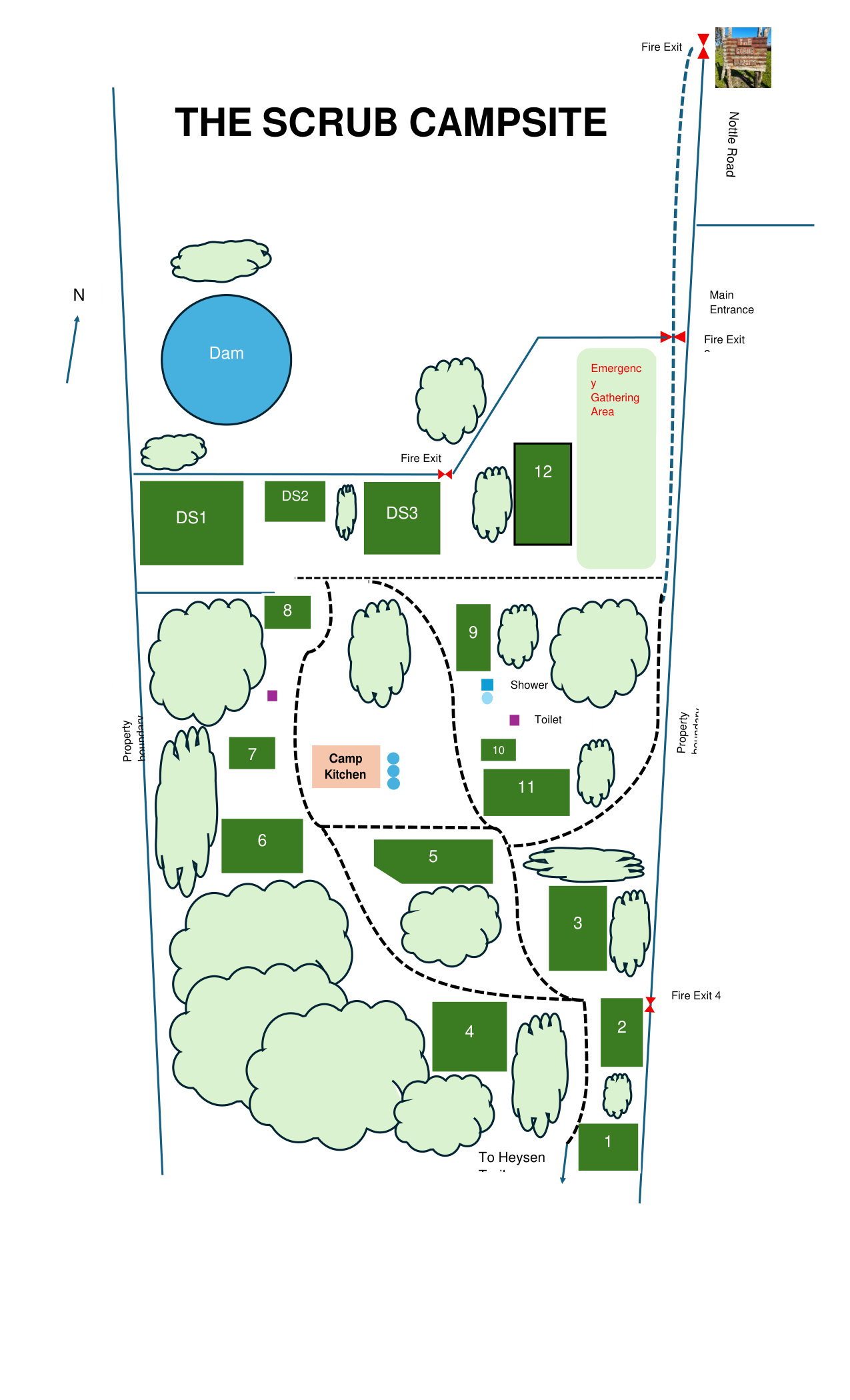 The Scrub Campsite - Adults only