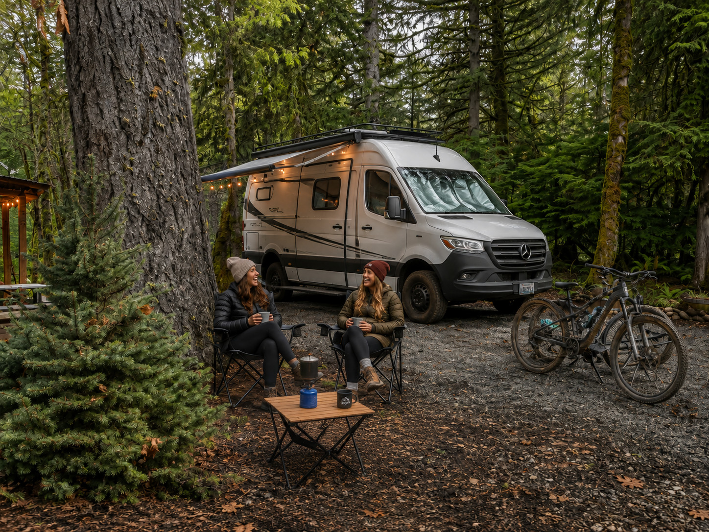 Salmon River Basecamp 🚐🌲