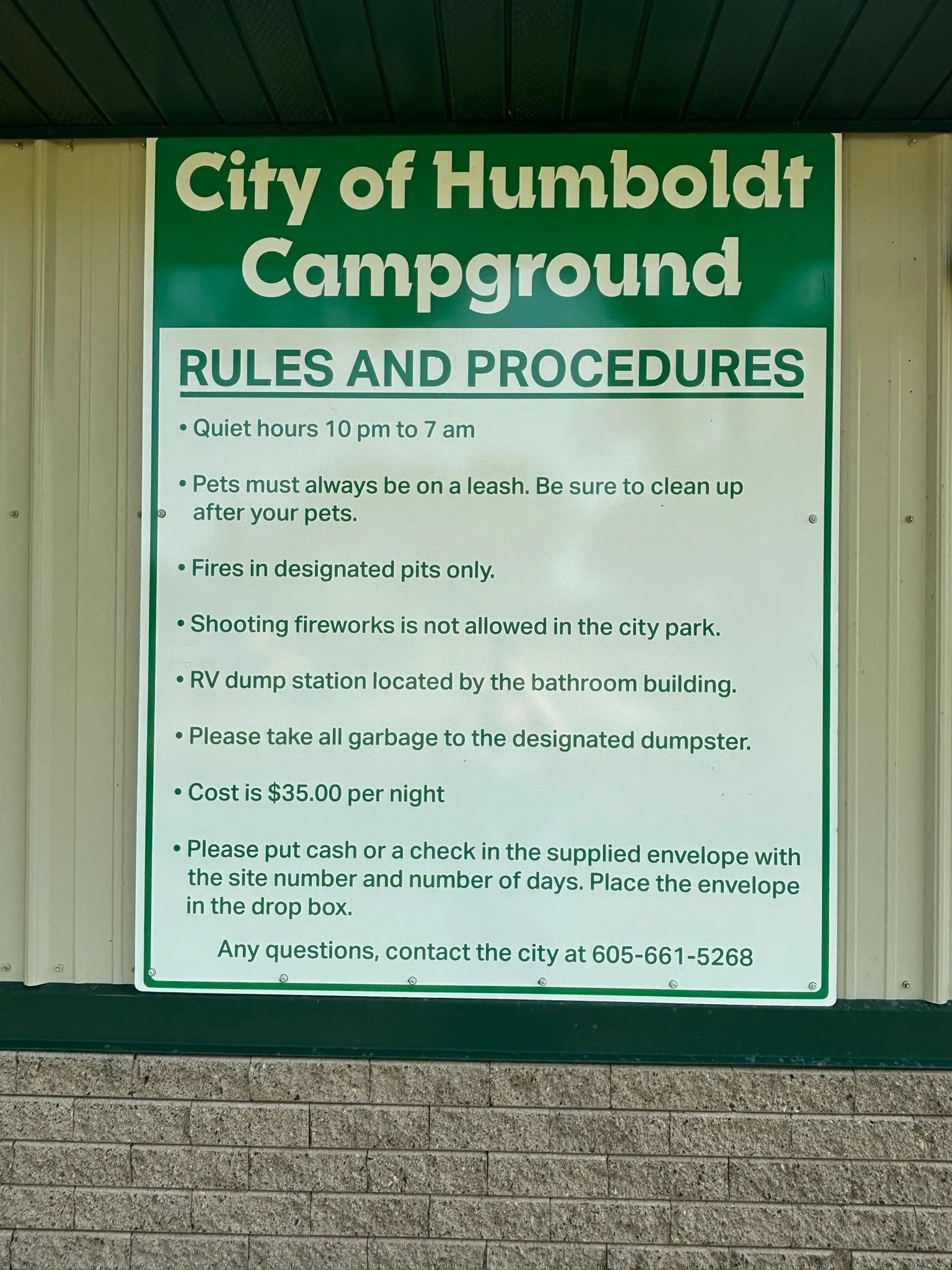 Humboldt Campground